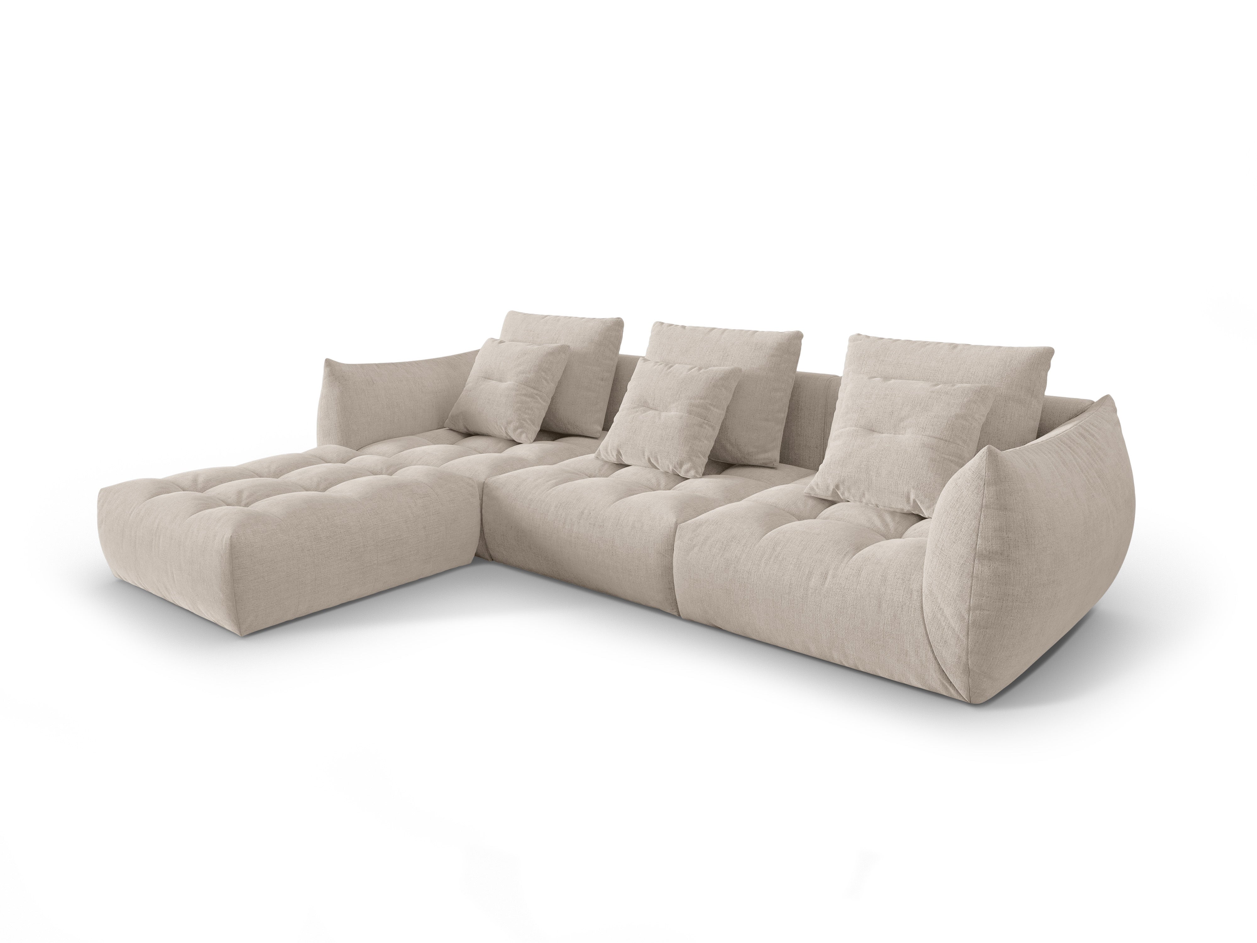 Bloom Ecksofa, 332x216 cm, Material: Strukturstoff