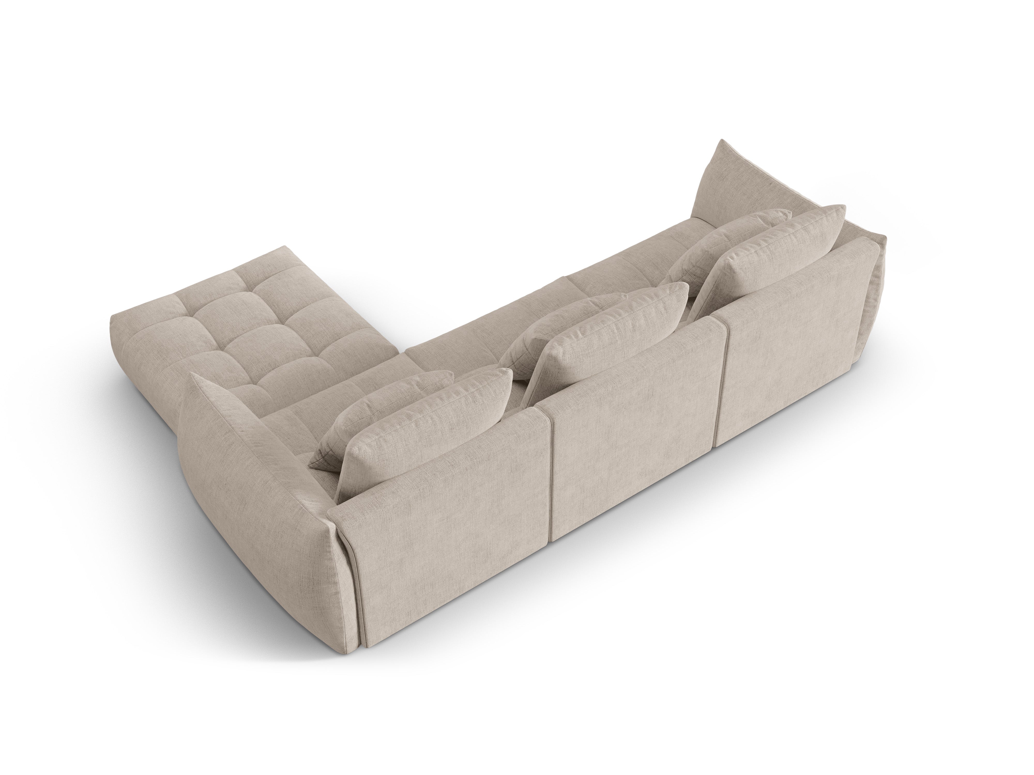 Bloom Ecksofa, 332x216 cm, Material: Strukturstoff