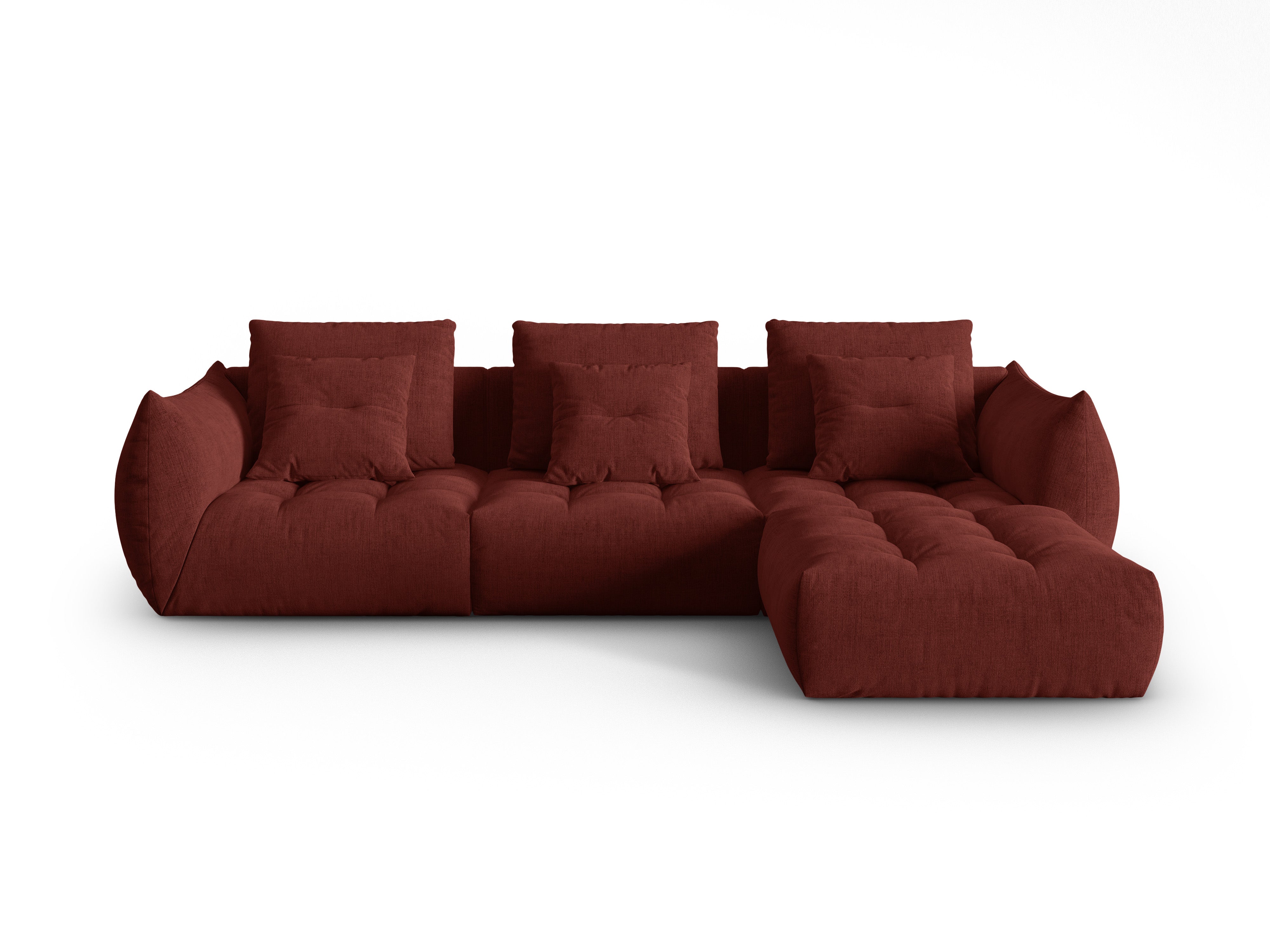 Bloom Ecksofa, 332x216 cm, Material: Strukturstoff