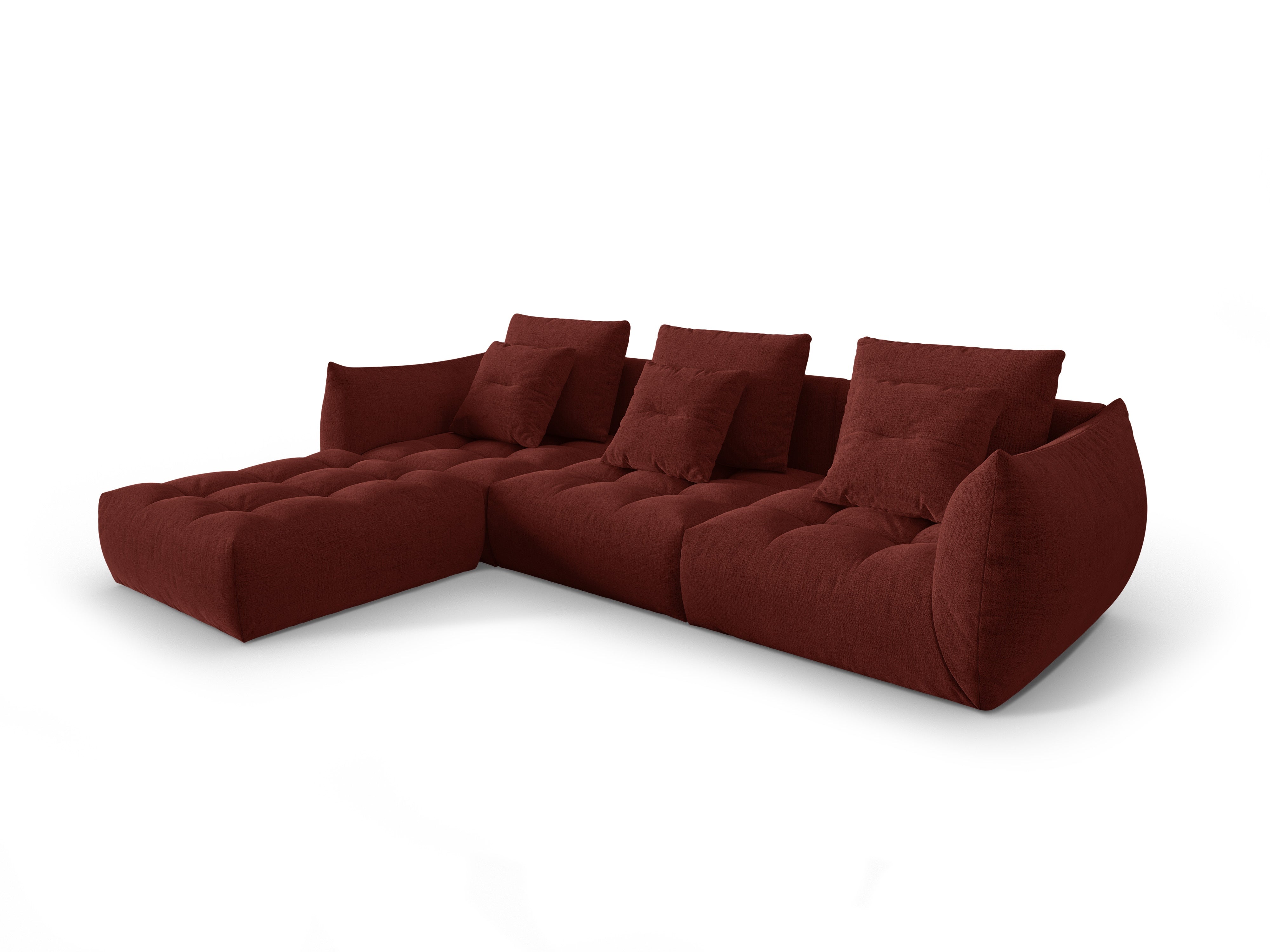 Bloom Ecksofa, 332x216 cm, Material: Strukturstoff