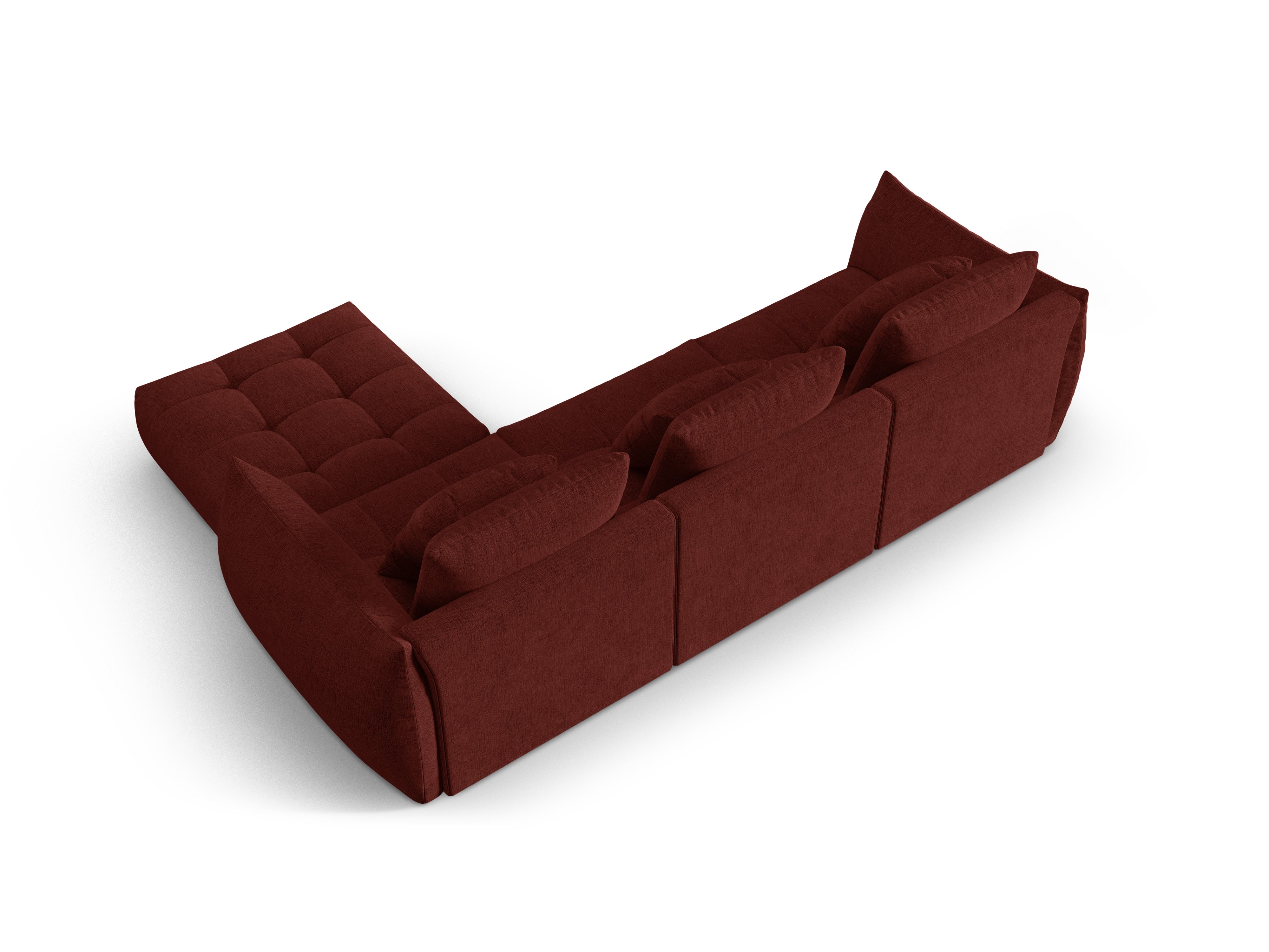 Bloom Ecksofa, 332x216 cm, Material: Strukturstoff