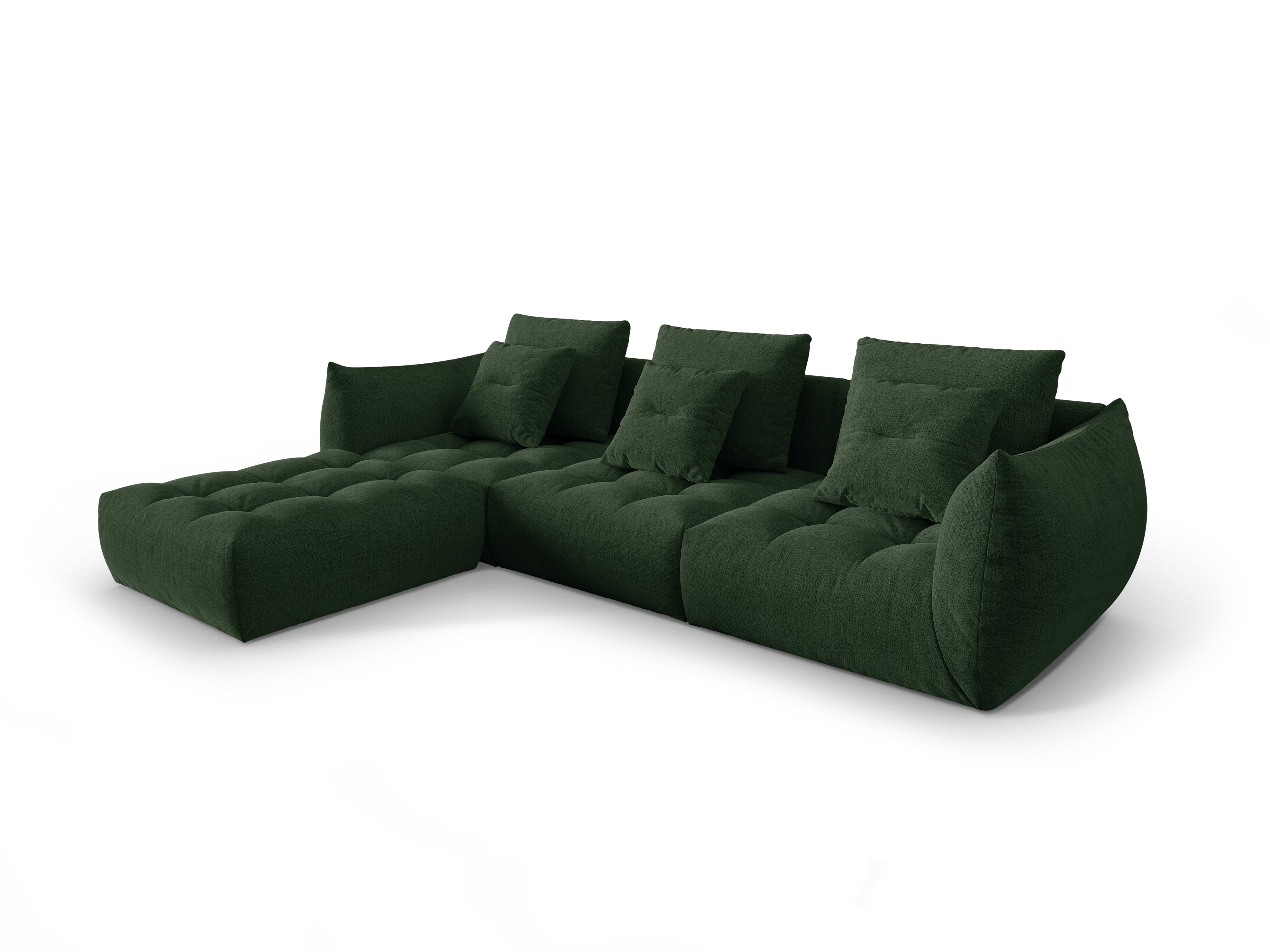 Bloom Ecksofa, 332x216 cm, Material: Strukturstoff