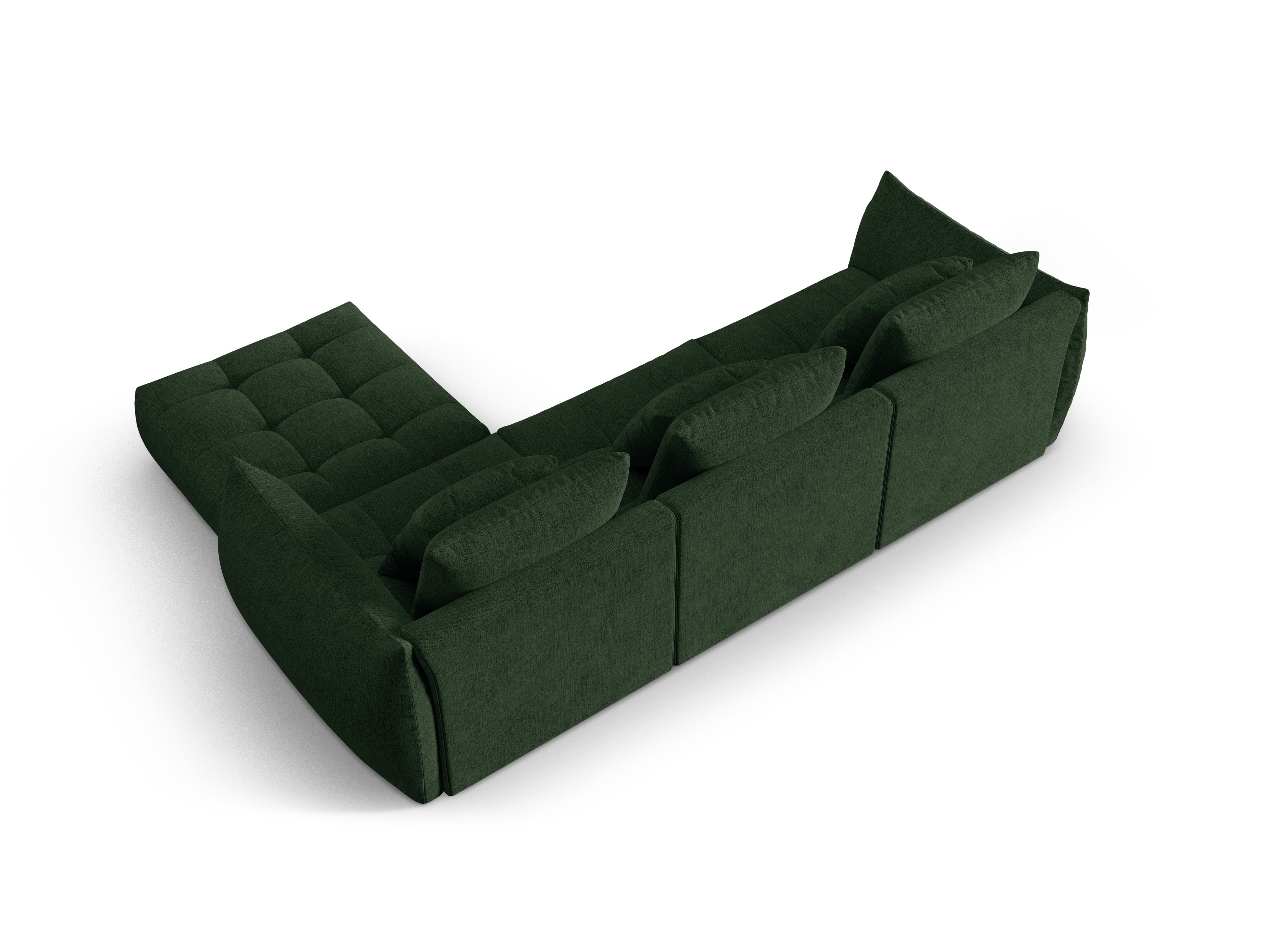 Bloom Ecksofa, 332x216 cm, Material: Strukturstoff