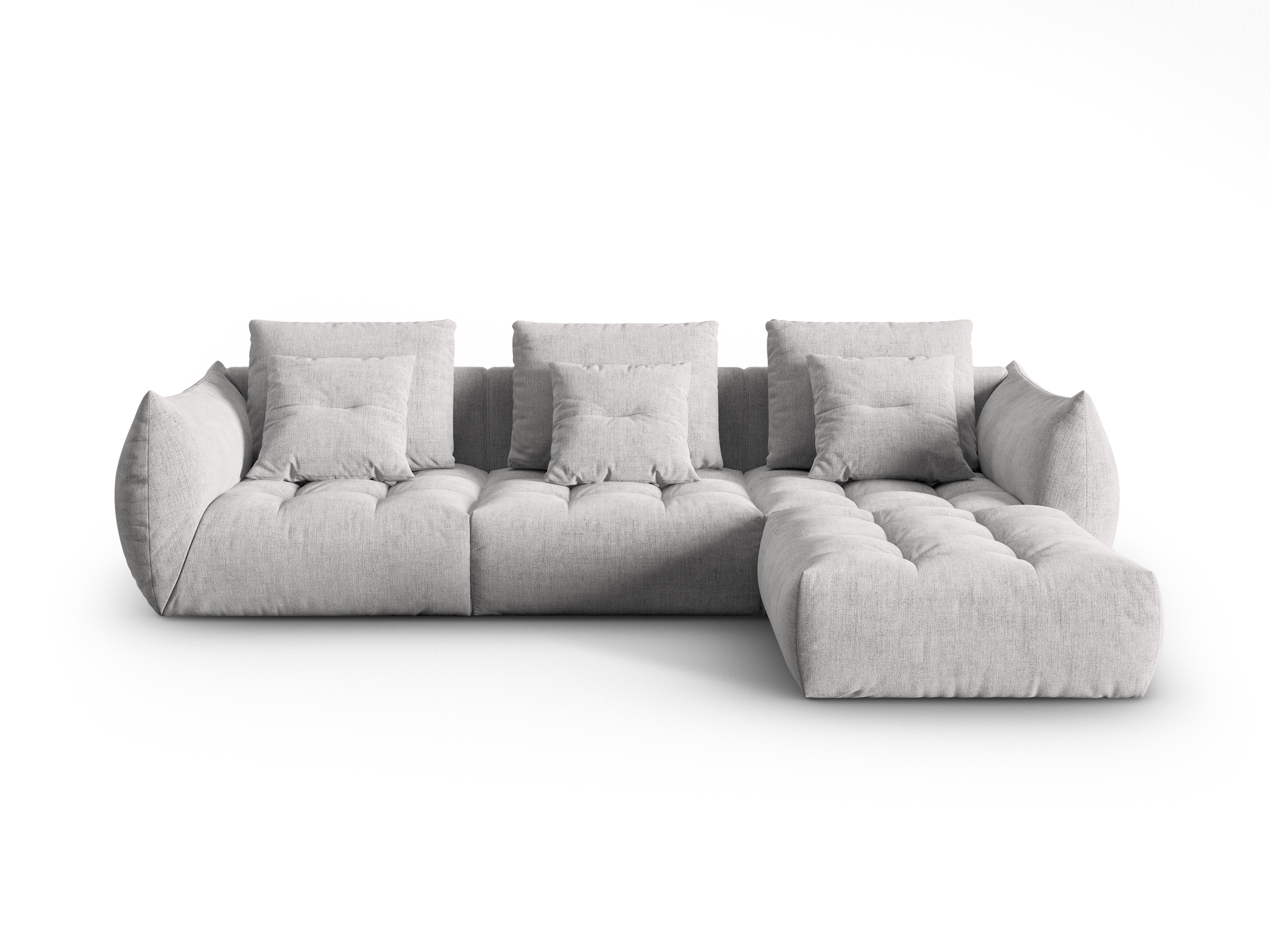 Bloom Ecksofa, 332x216 cm, Material: Strukturstoff