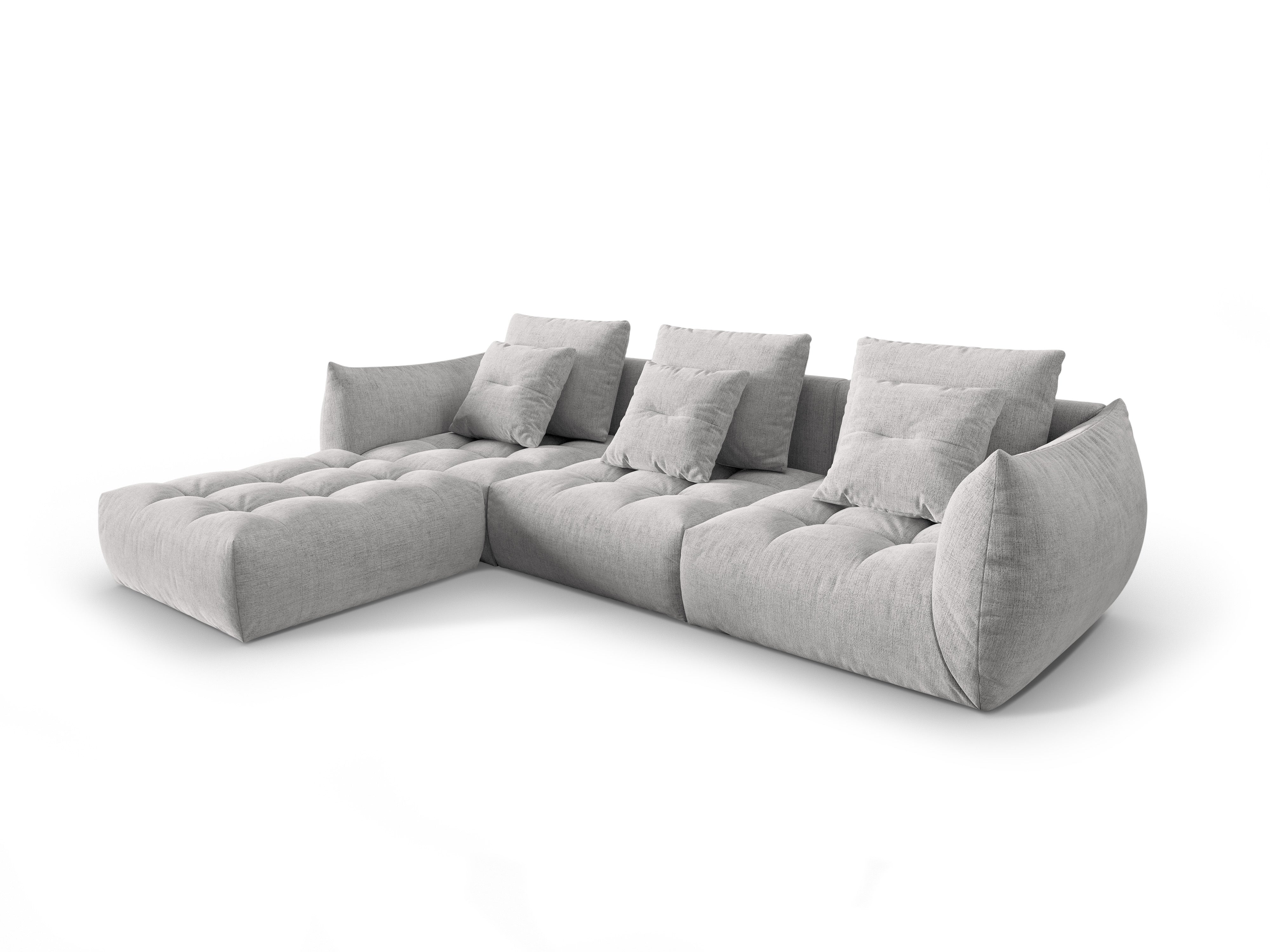 Bloom Ecksofa, 332x216 cm, Material: Strukturstoff