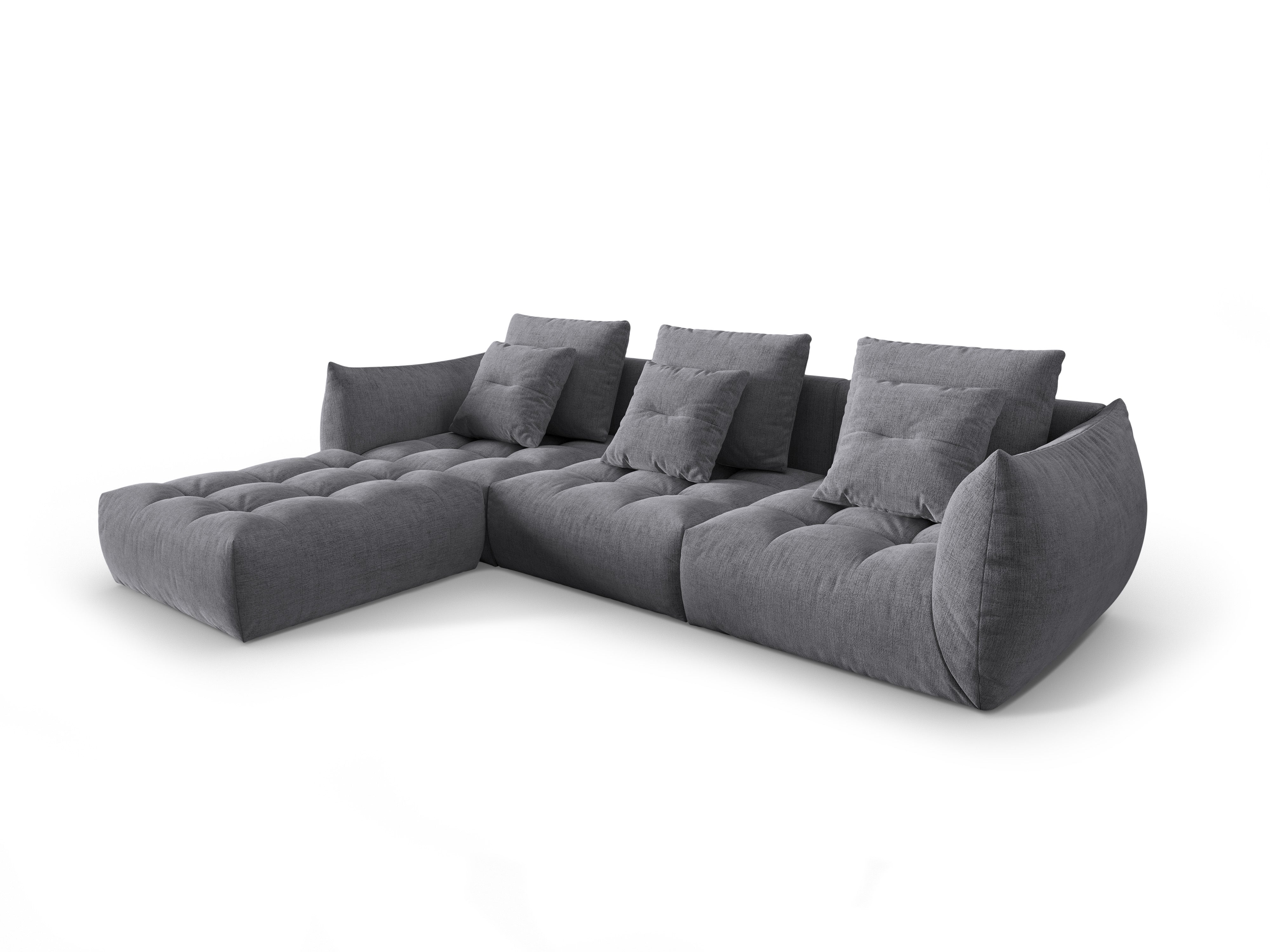 Bloom Ecksofa, 332x216 cm, Material: Strukturstoff