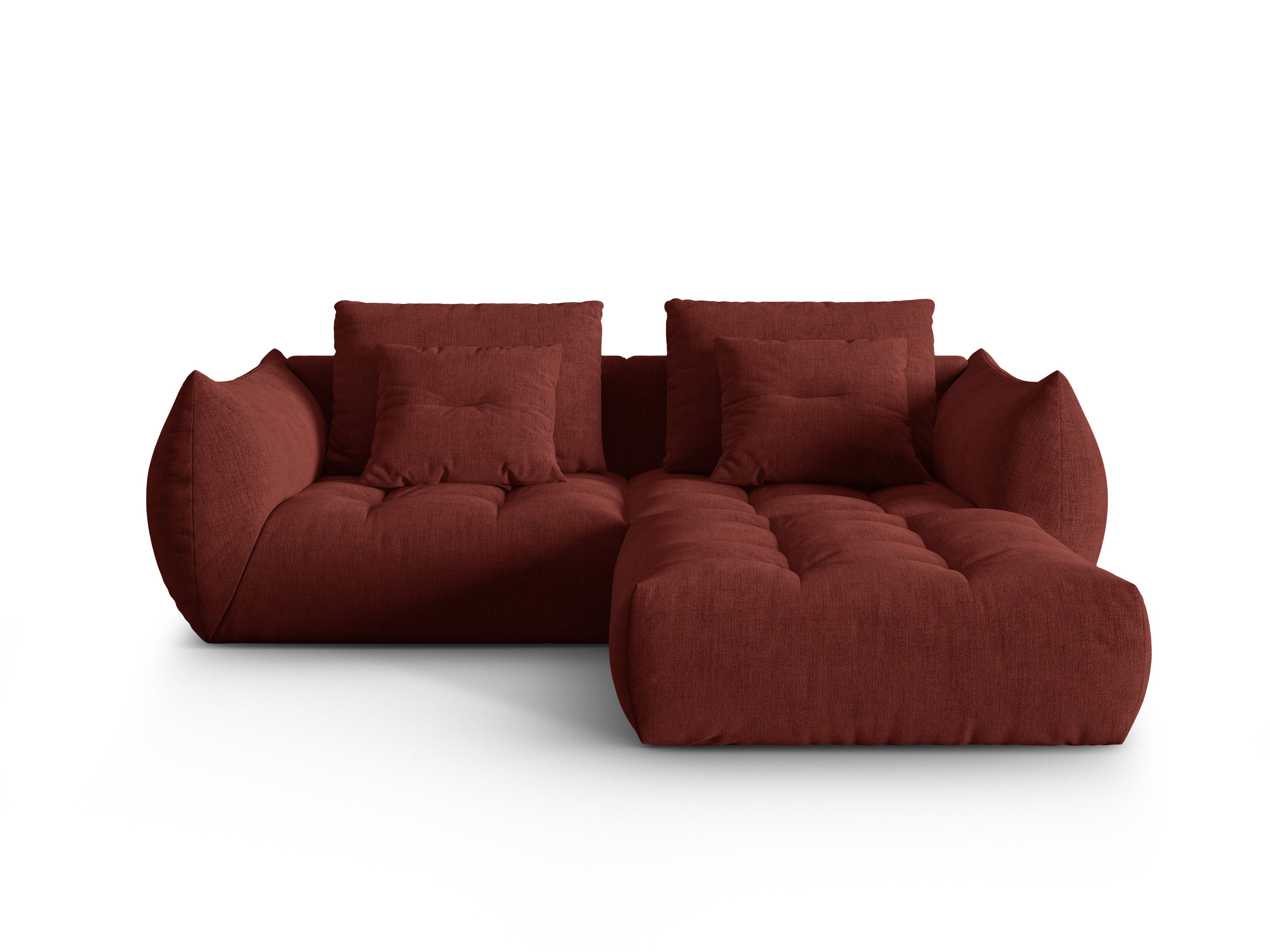 Bloom Ecksofa, 232x216 cm, Material: Strukturstoff