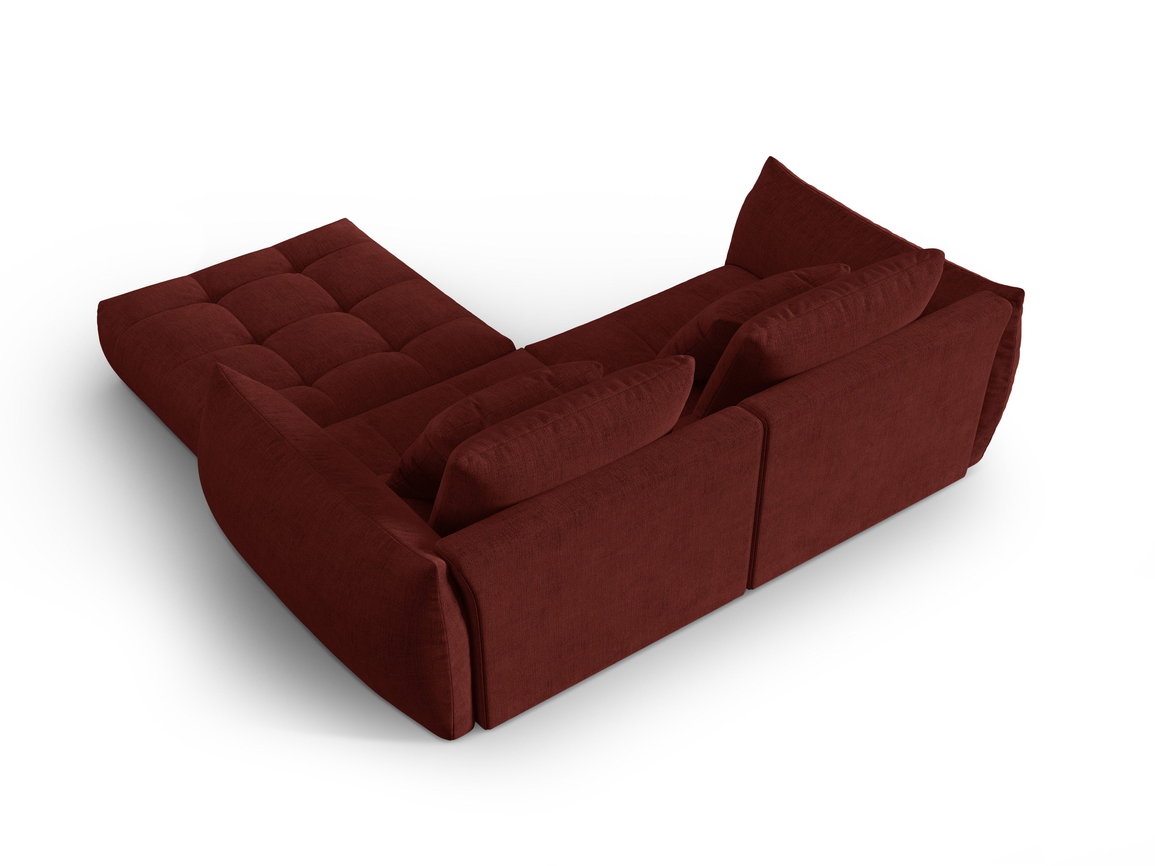 Bloom Ecksofa, 232x216 cm, Material: Strukturstoff