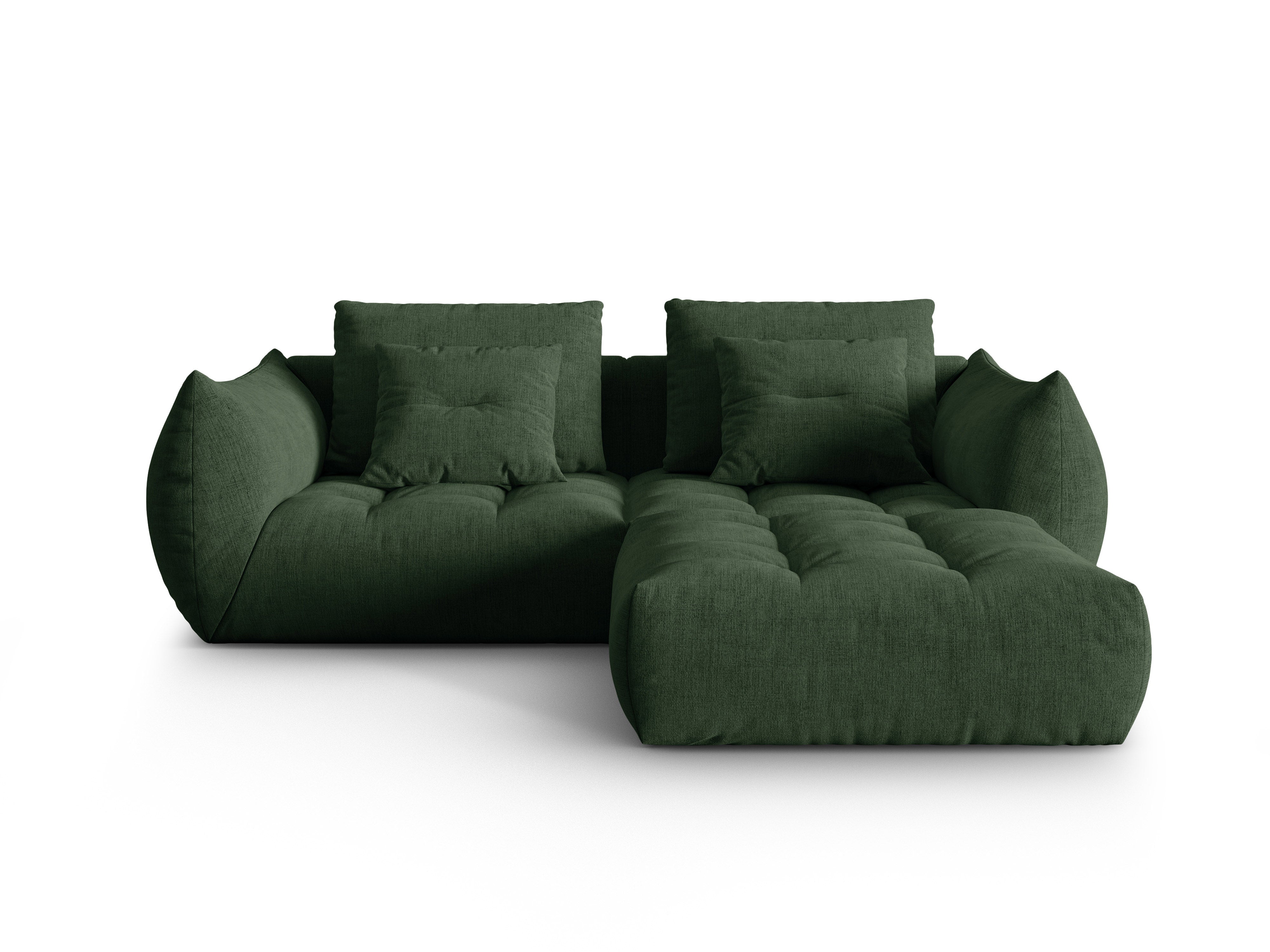 Bloom Ecksofa, 232x216 cm, Material: Strukturstoff