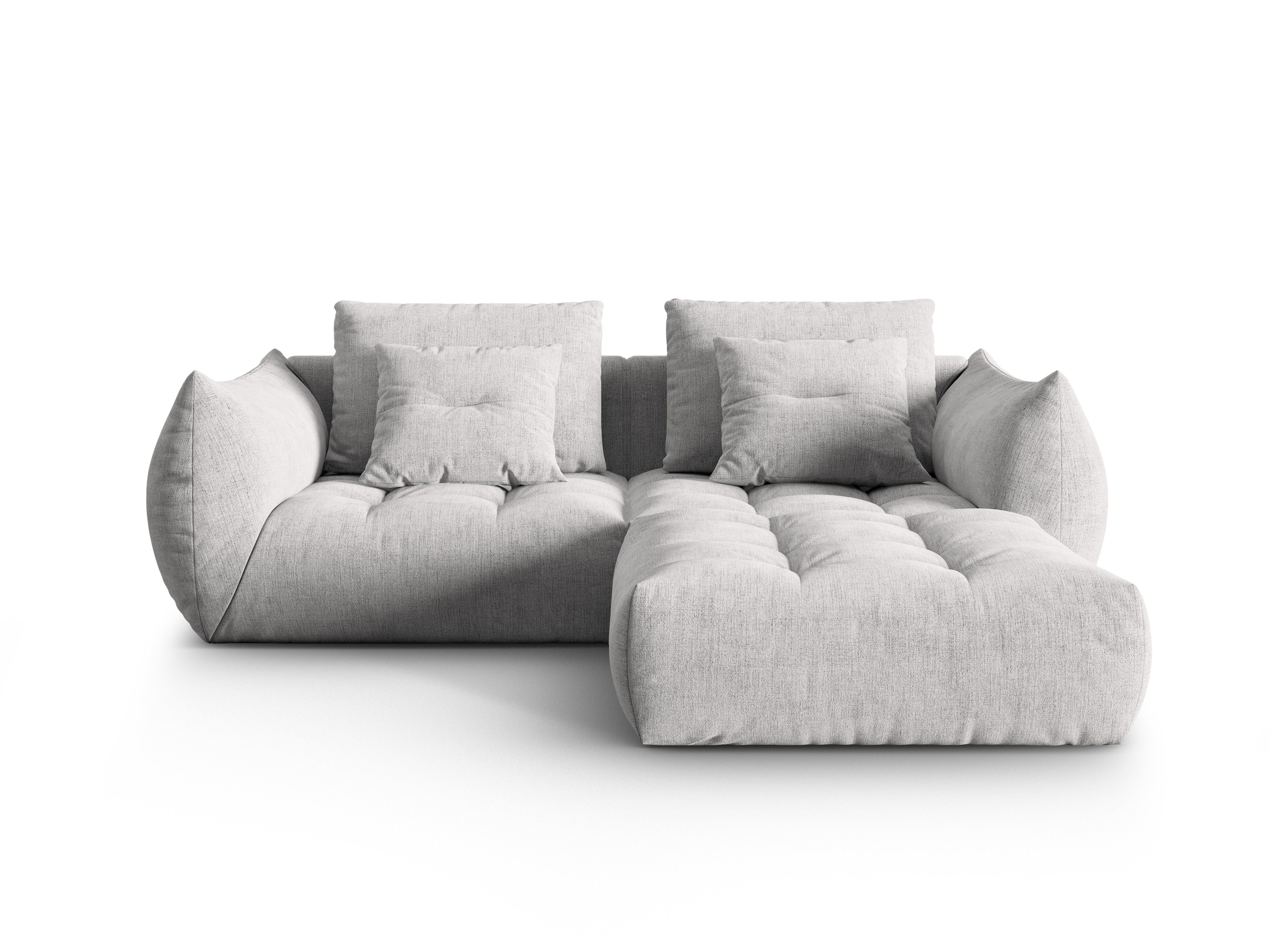 Bloom Ecksofa, 232x216 cm, Material: Strukturstoff
