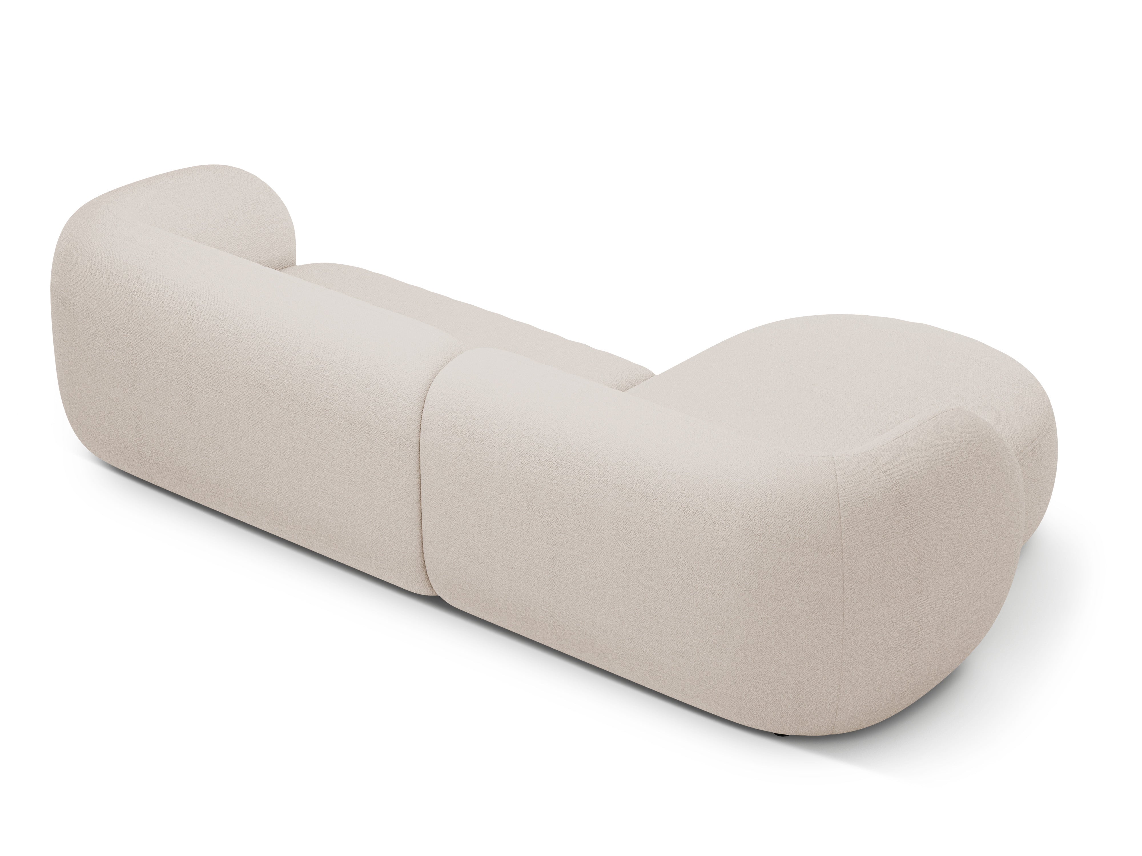 Eckgarnitur Kate, 285x176cm, Material: Boucle