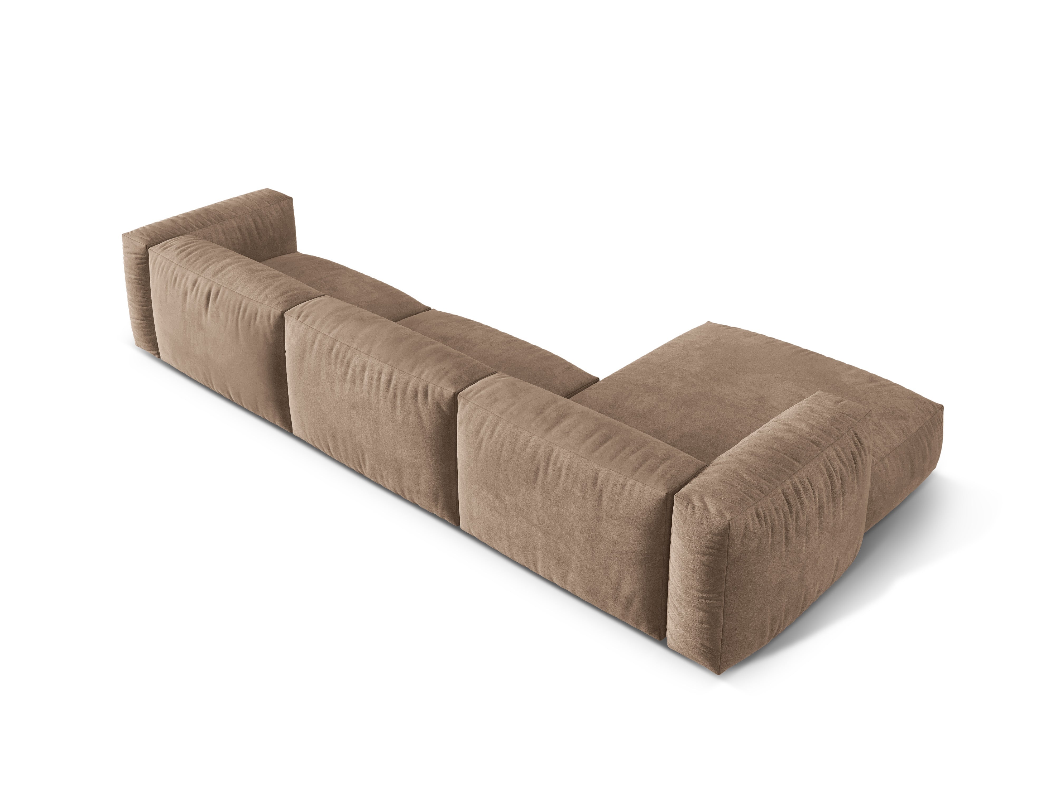Ecksofa Martina, 330x176cm, Material: Samt