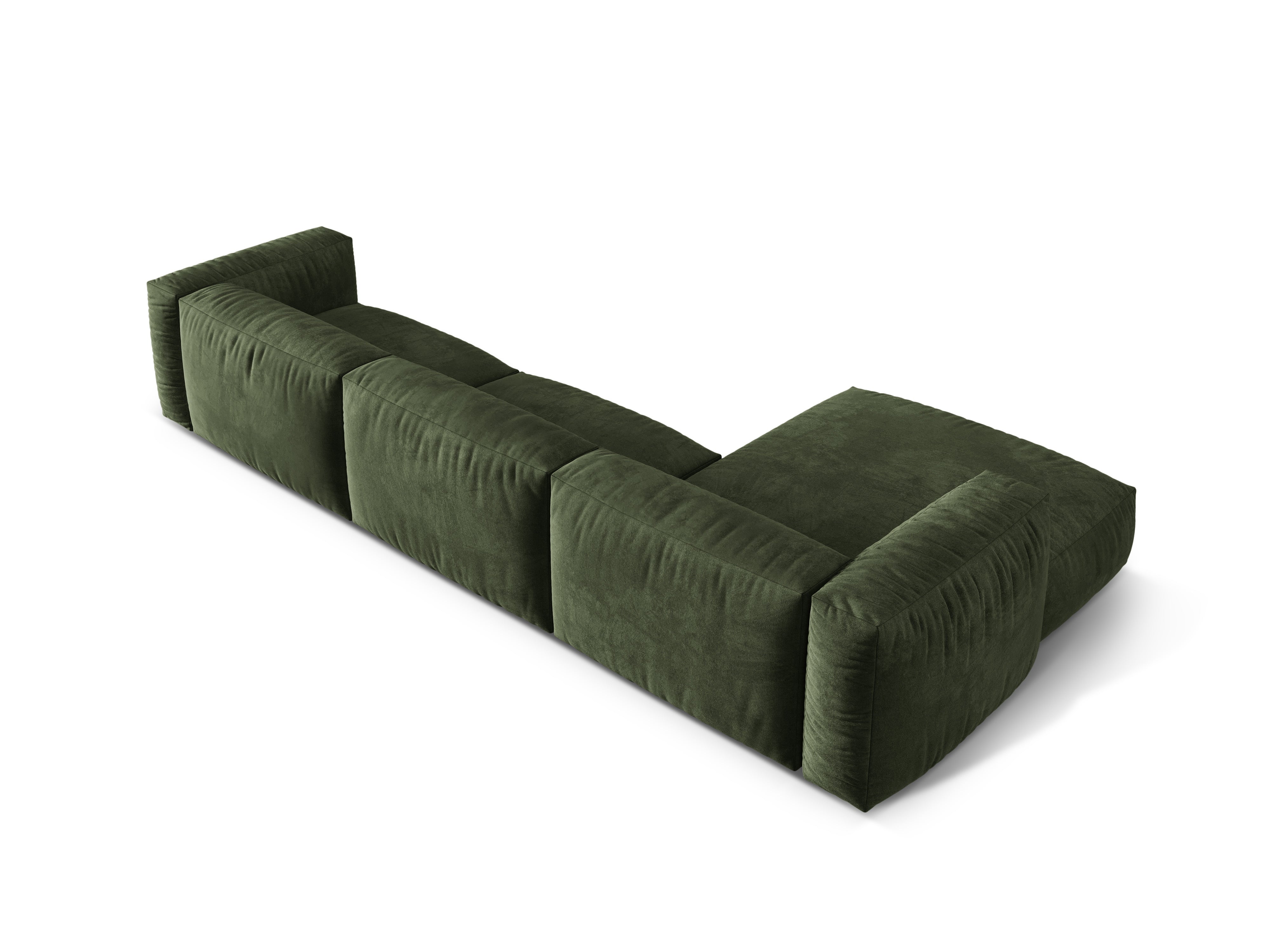 Ecksofa Martina, 330x176cm, Material: Samt