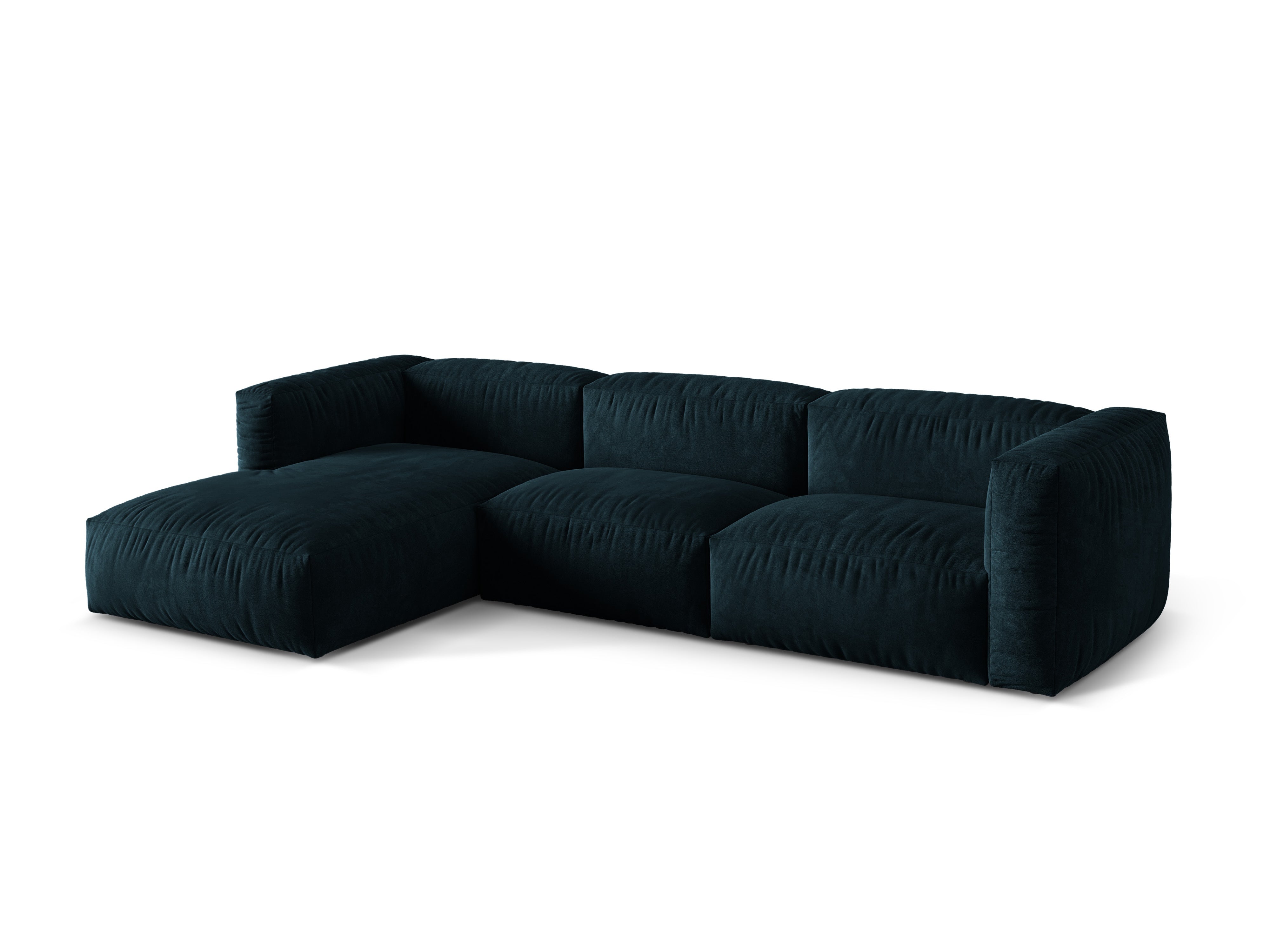 Ecksofa Martina, 330x176cm, Material: Samt