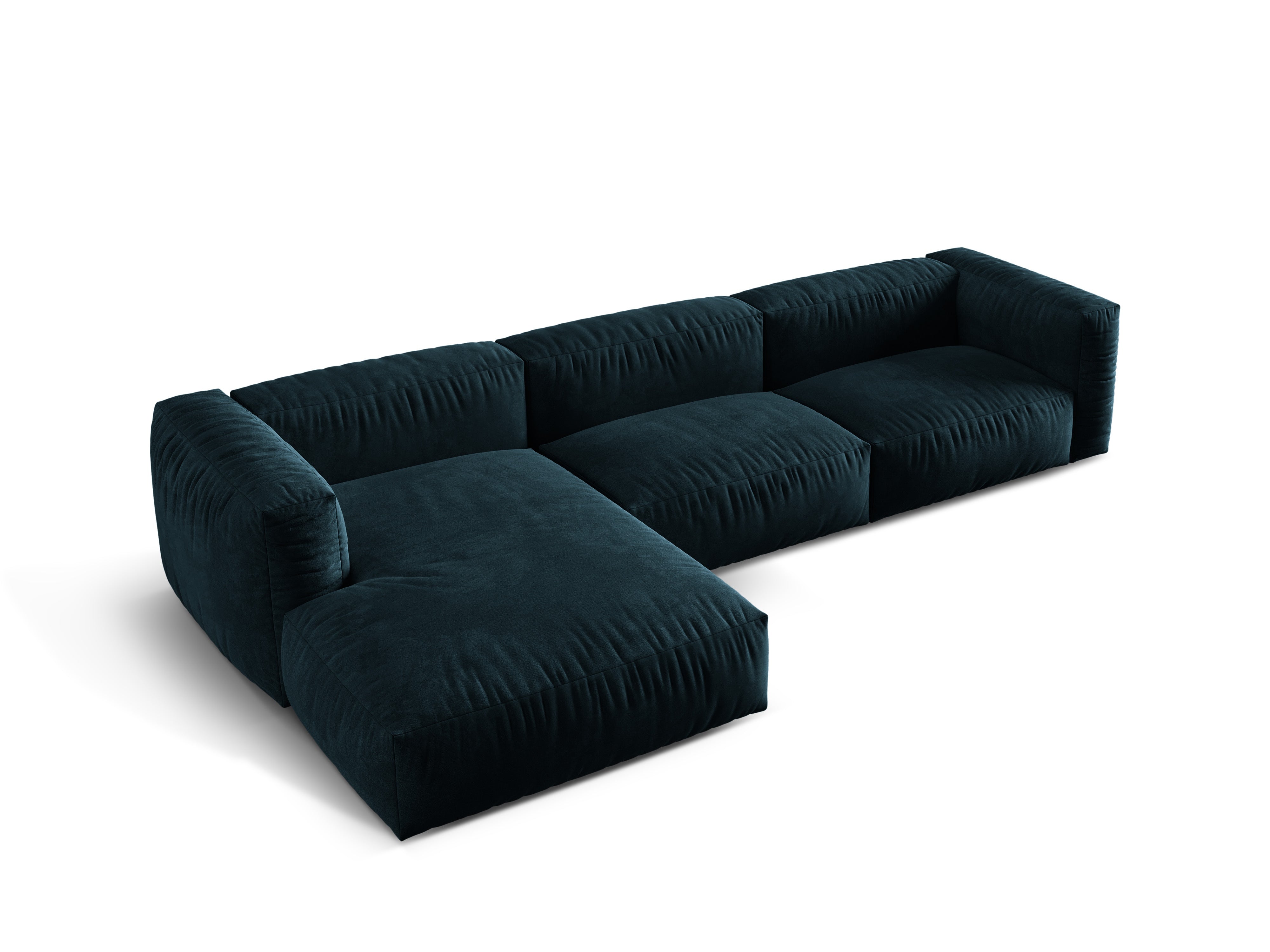 Ecksofa Martina, 330x176cm, Material: Samt