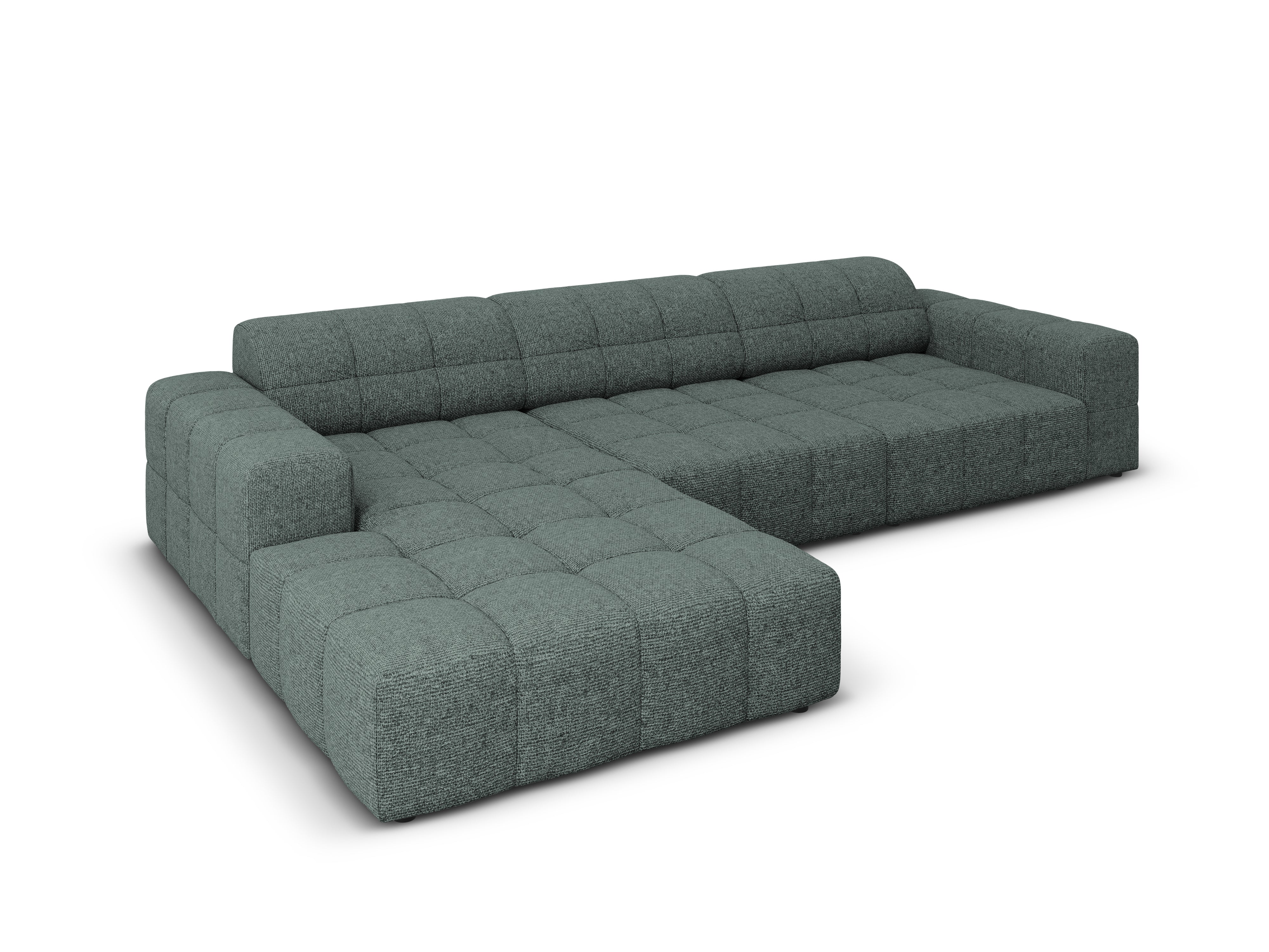 Jennifer Ecksofa, 284x166cm, Material: Chenille 