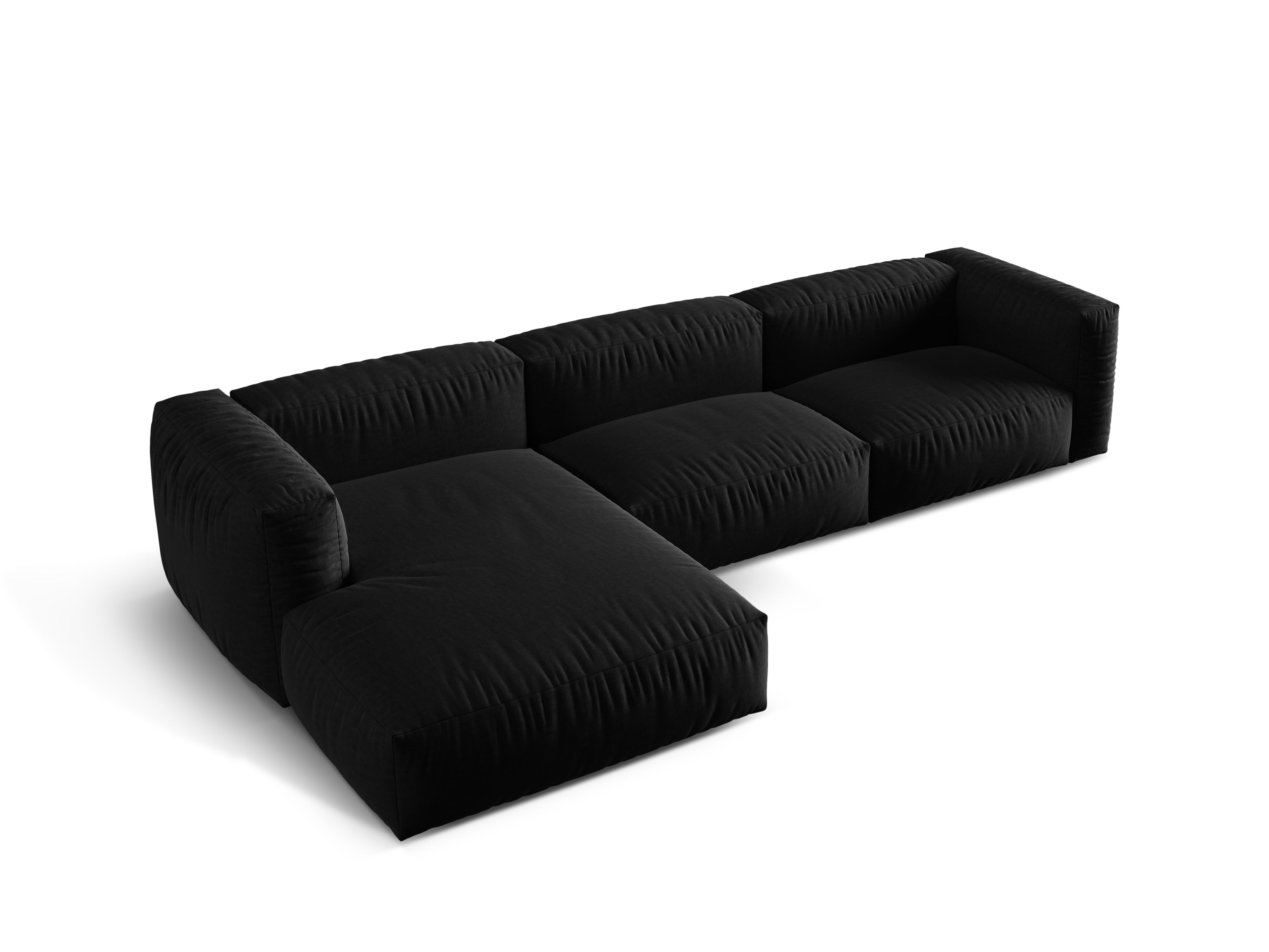 Ecksofa Martin, 330x176cm, Material: Strukturstoff