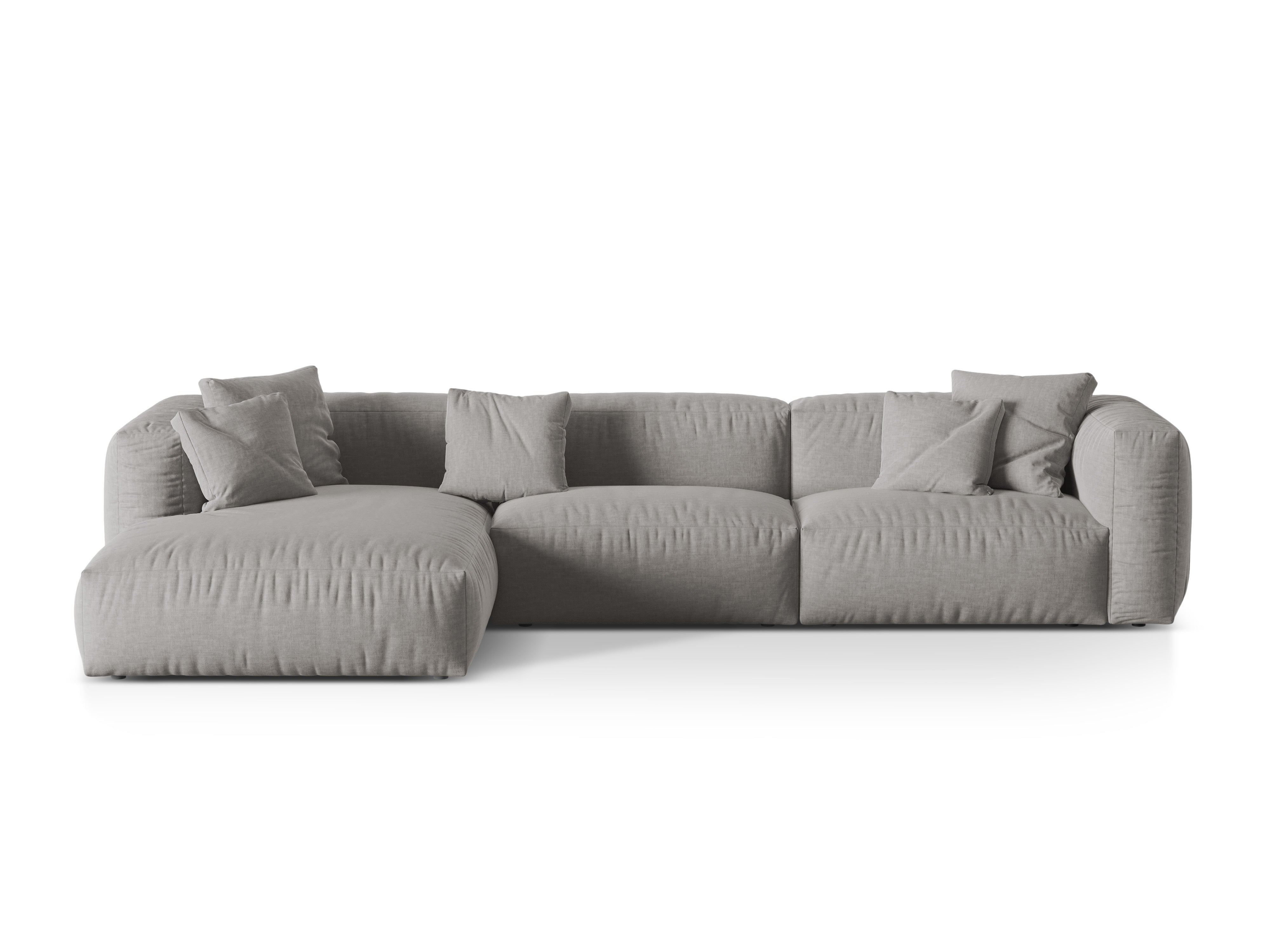 Ecksofa Martin, 330x176cm, Material: Strukturstoff