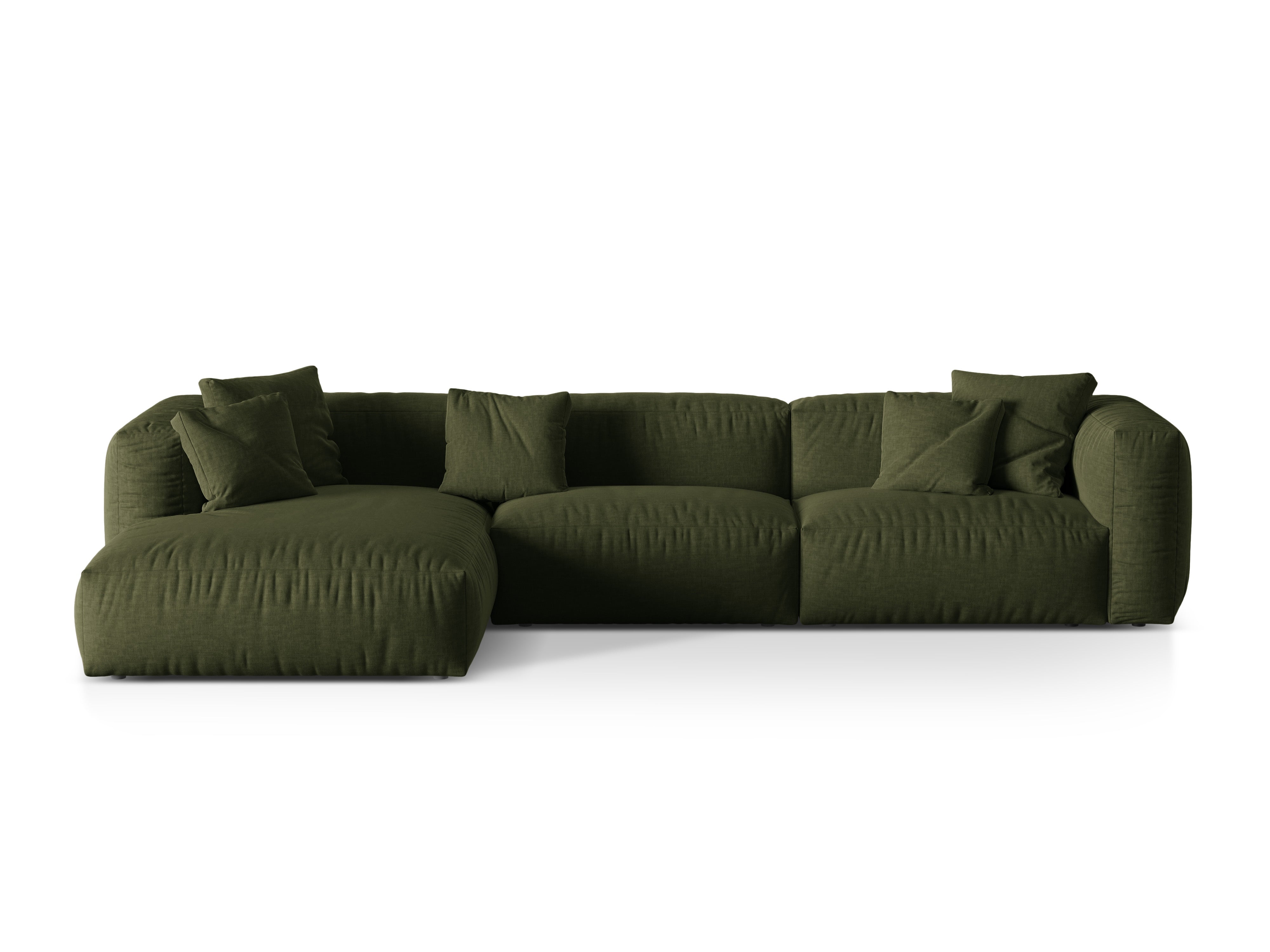 Ecksofa Martin, 330x176cm, Material: Strukturstoff