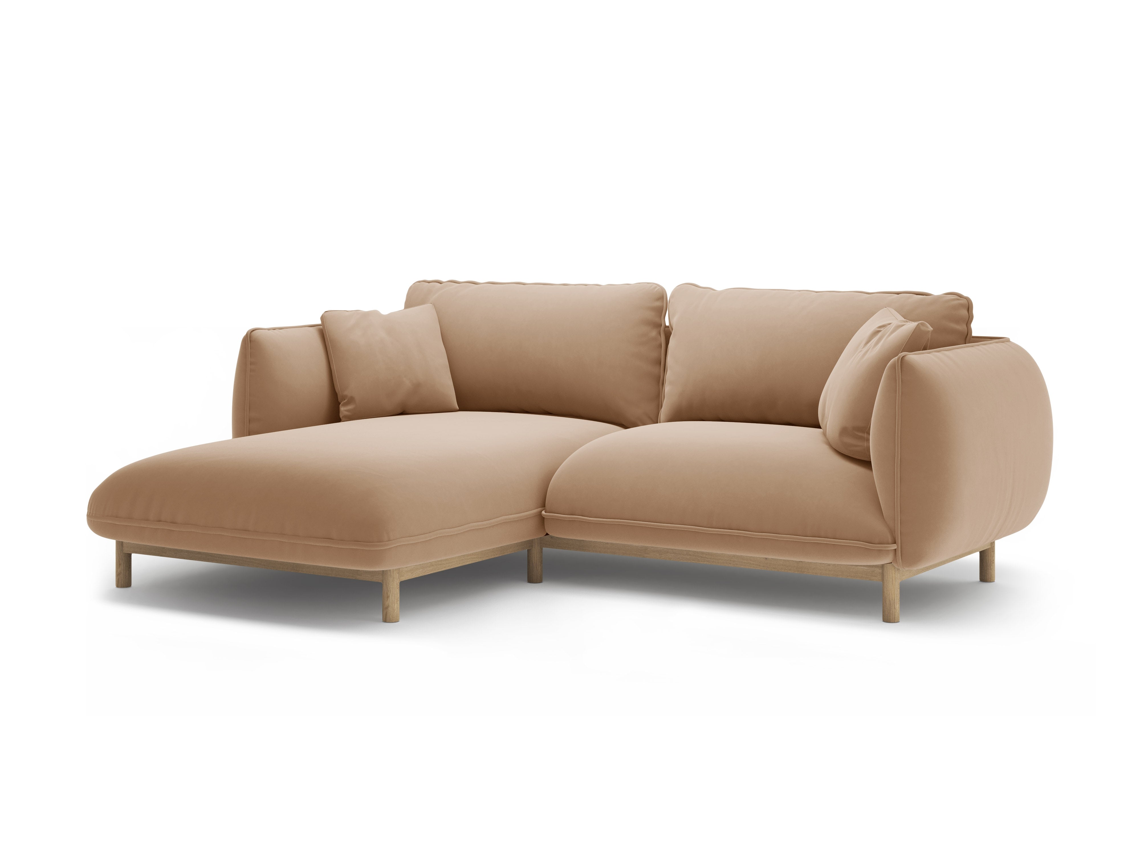 Ecksofa-Set Ada, 220x179cm, Material: Samt