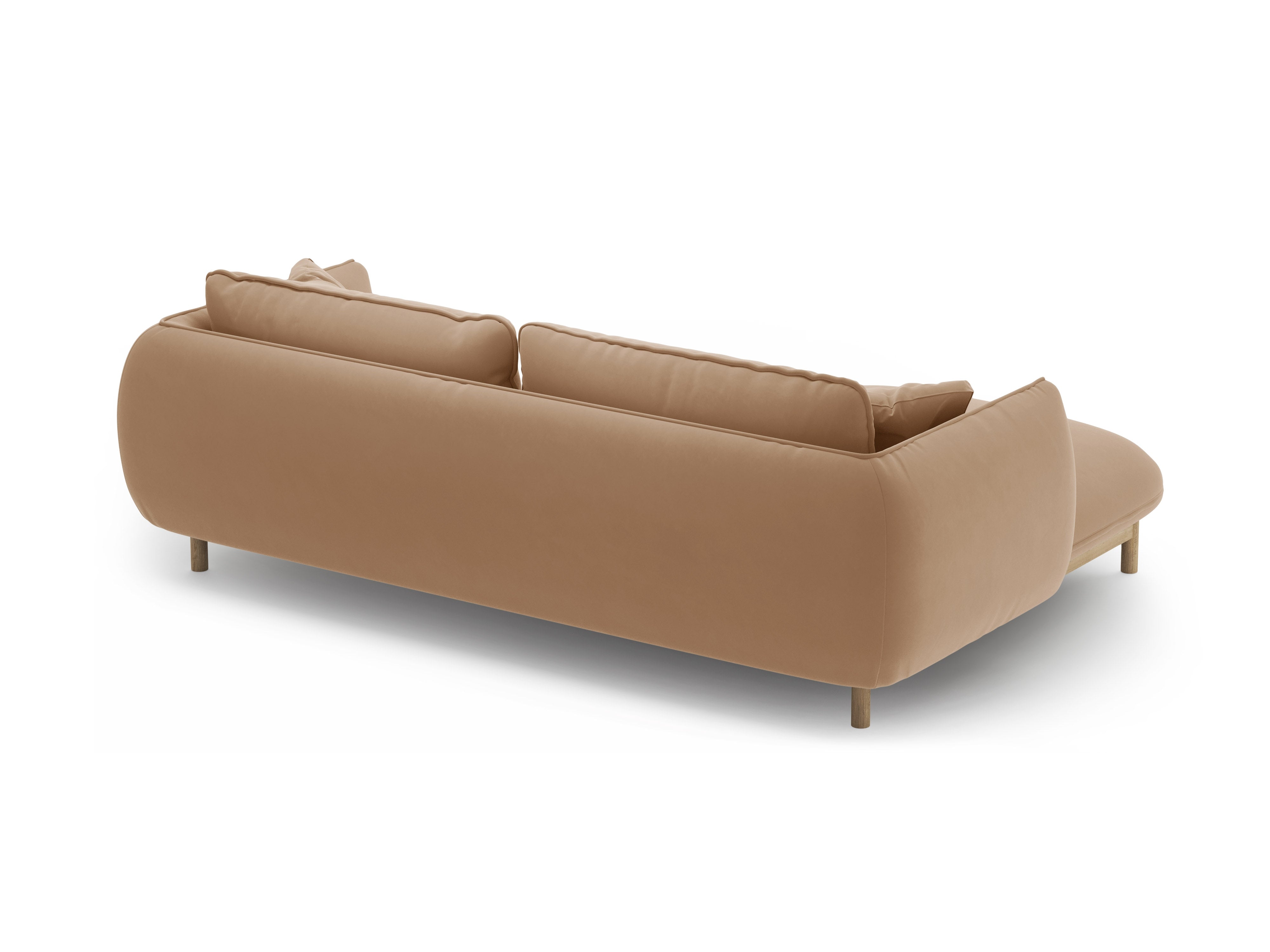 Ecksofa-Set Ada, 220x179cm, Material: Samt