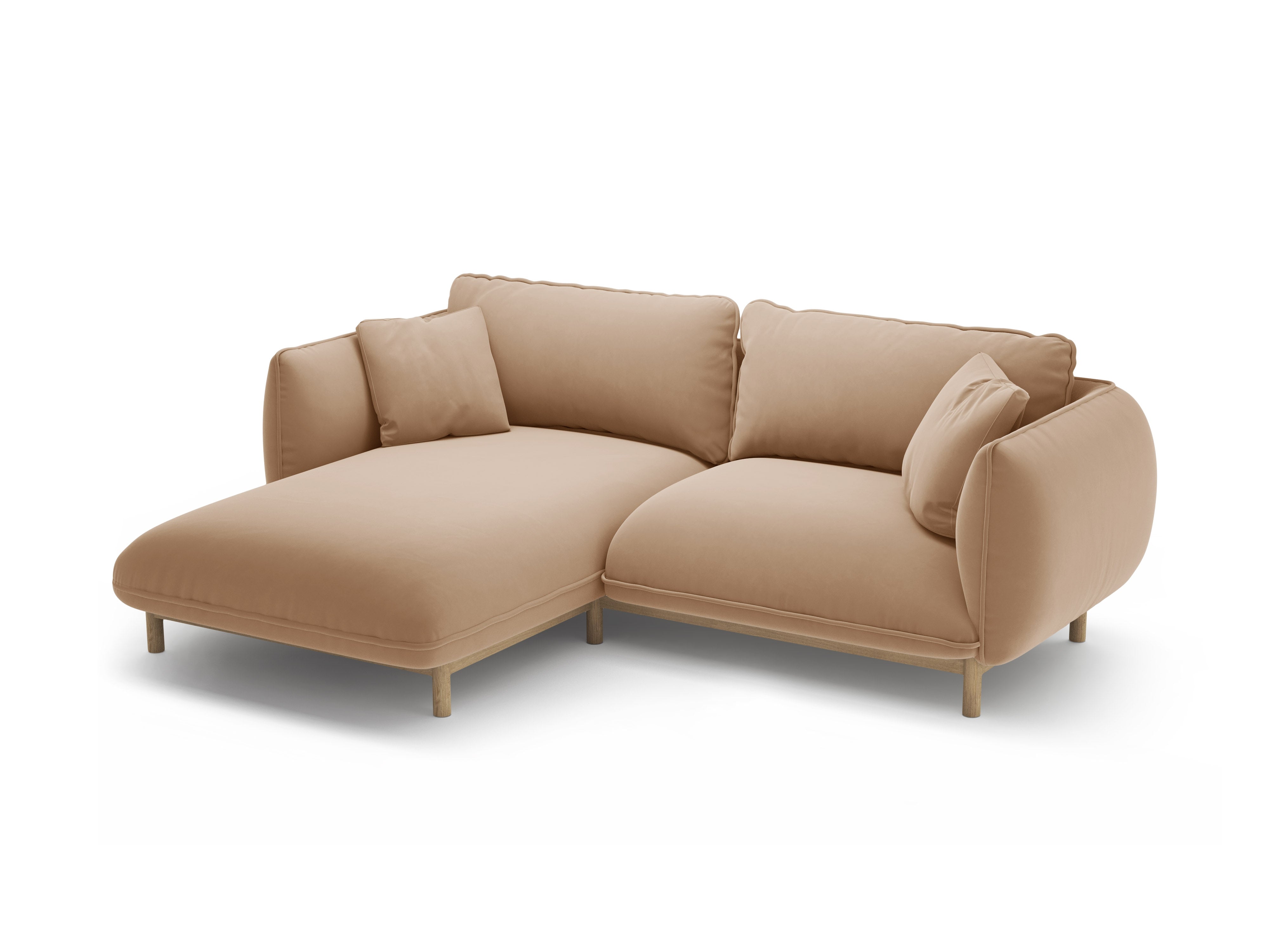 Ecksofa-Set Ada, 220x179cm, Material: Samt
