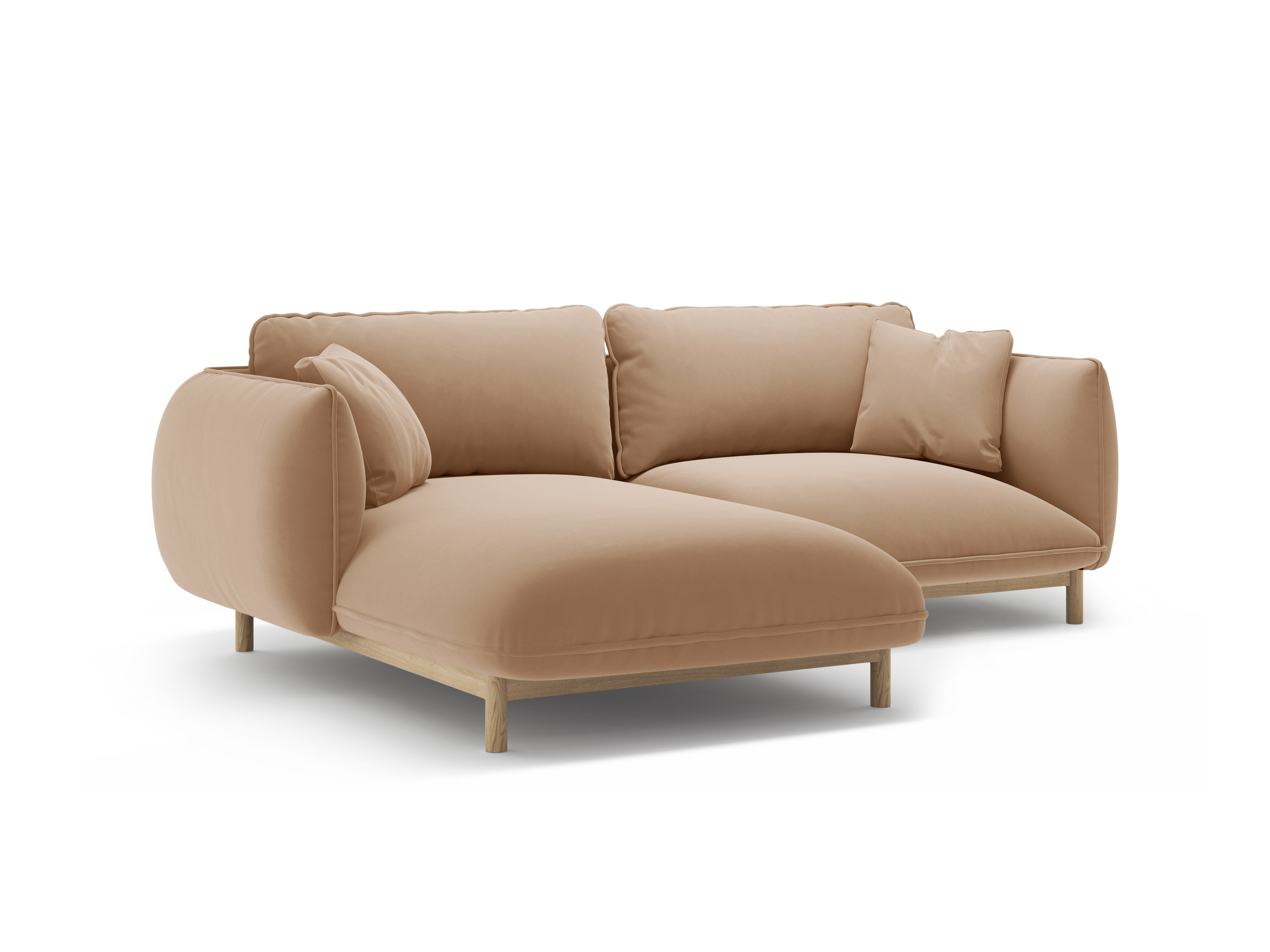 Ecksofa-Set Ada, 220x179cm, Material: Samt