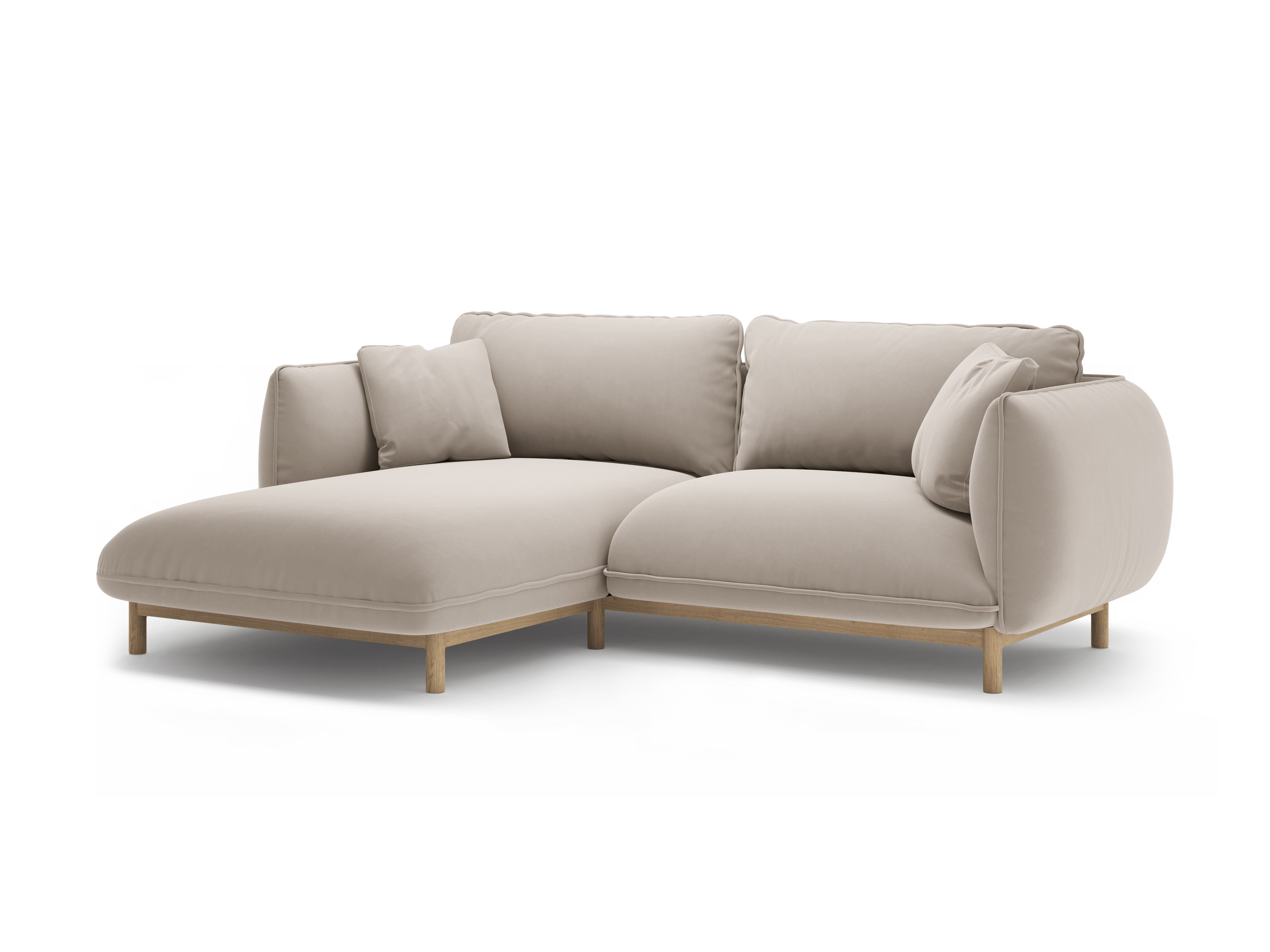 Ecksofa-Set Ada, 220x179cm, Material: Samt