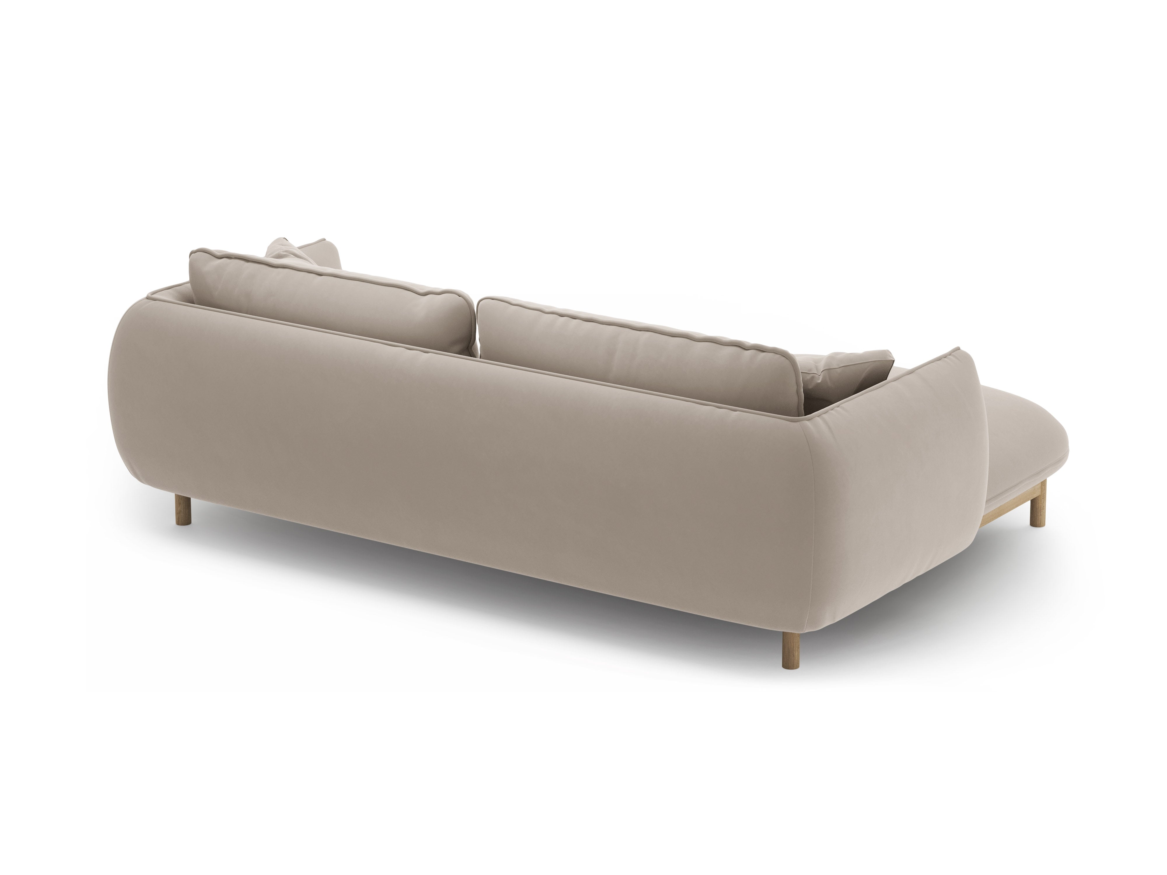 Ecksofa-Set Ada, 220x179cm, Material: Samt
