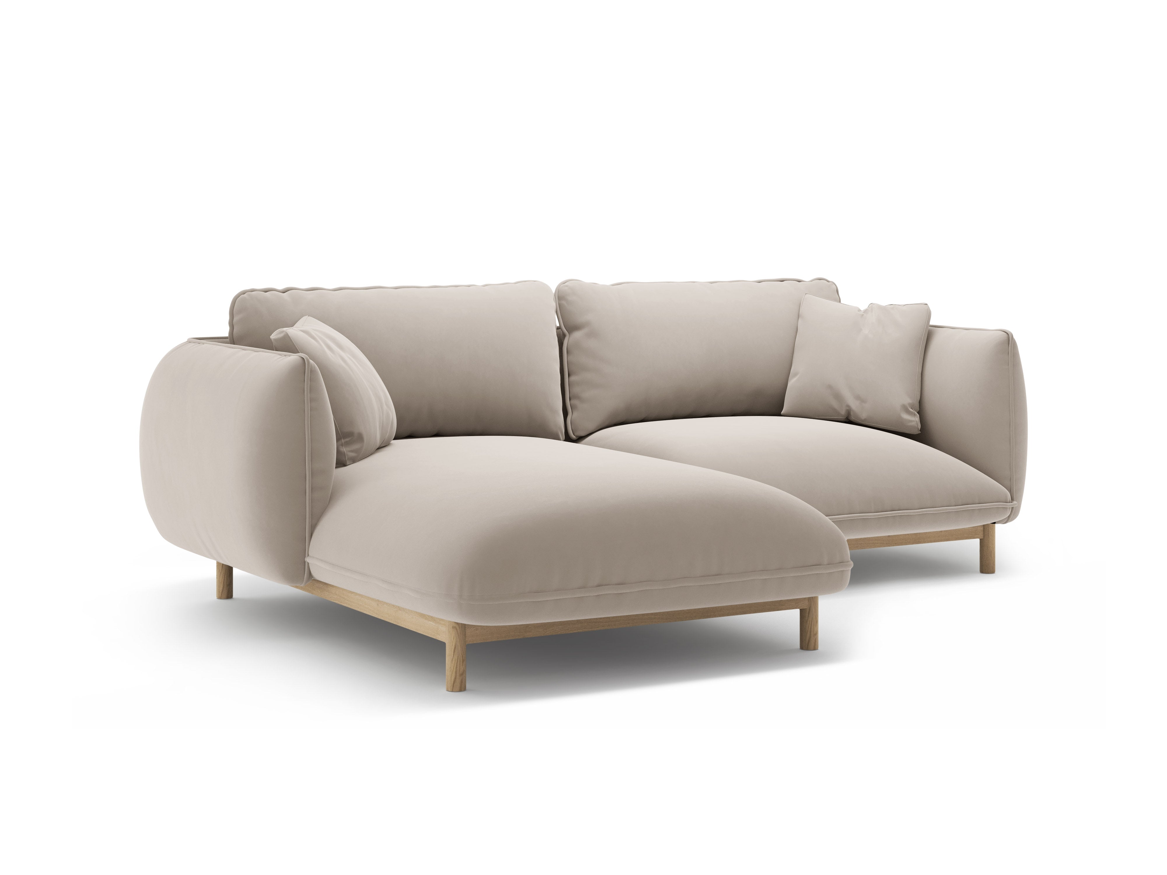 Ecksofa-Set Ada, 220x179cm, Material: Samt