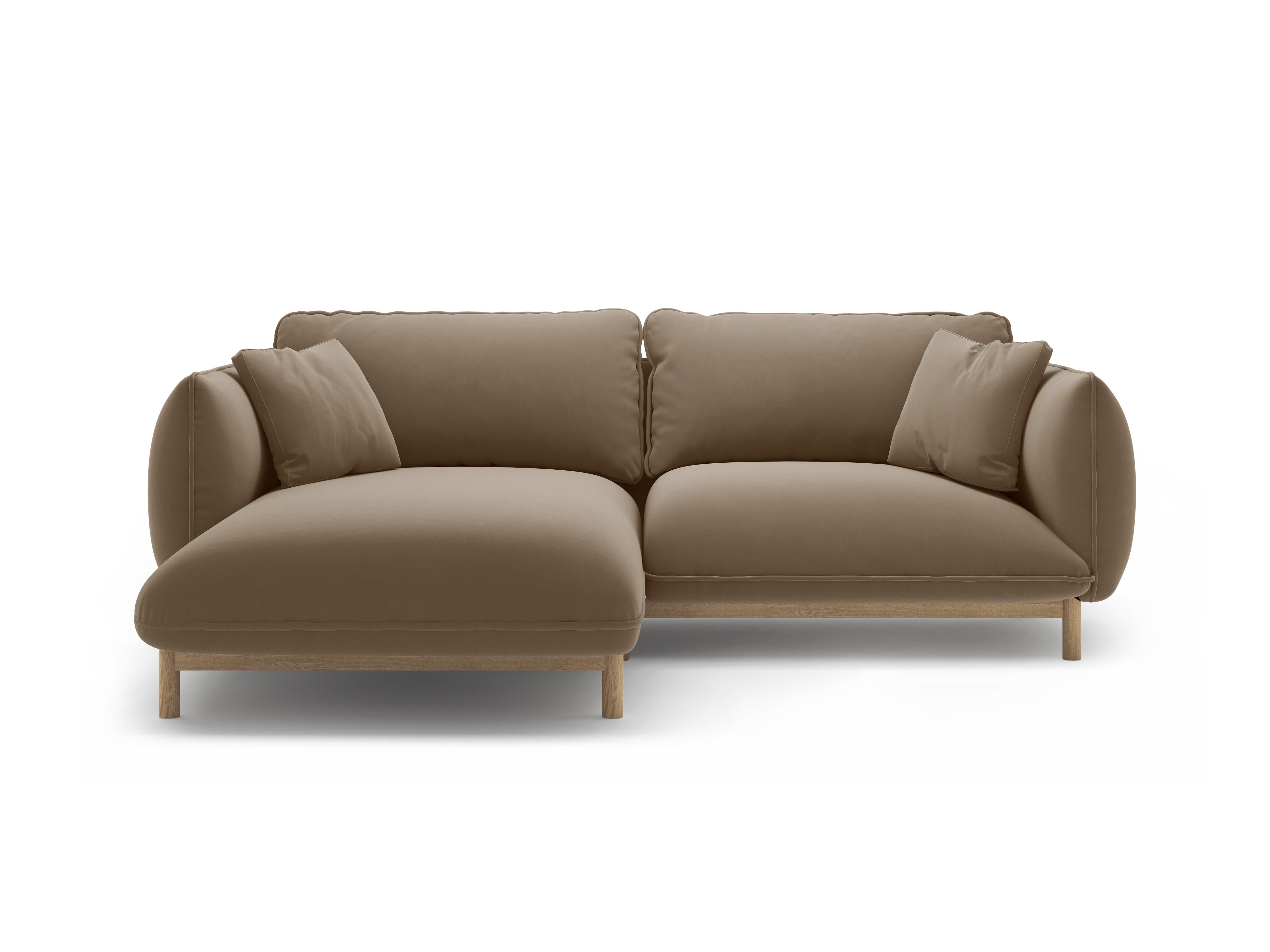 Ecksofa-Set Ada, 220x179cm, Material: Samt