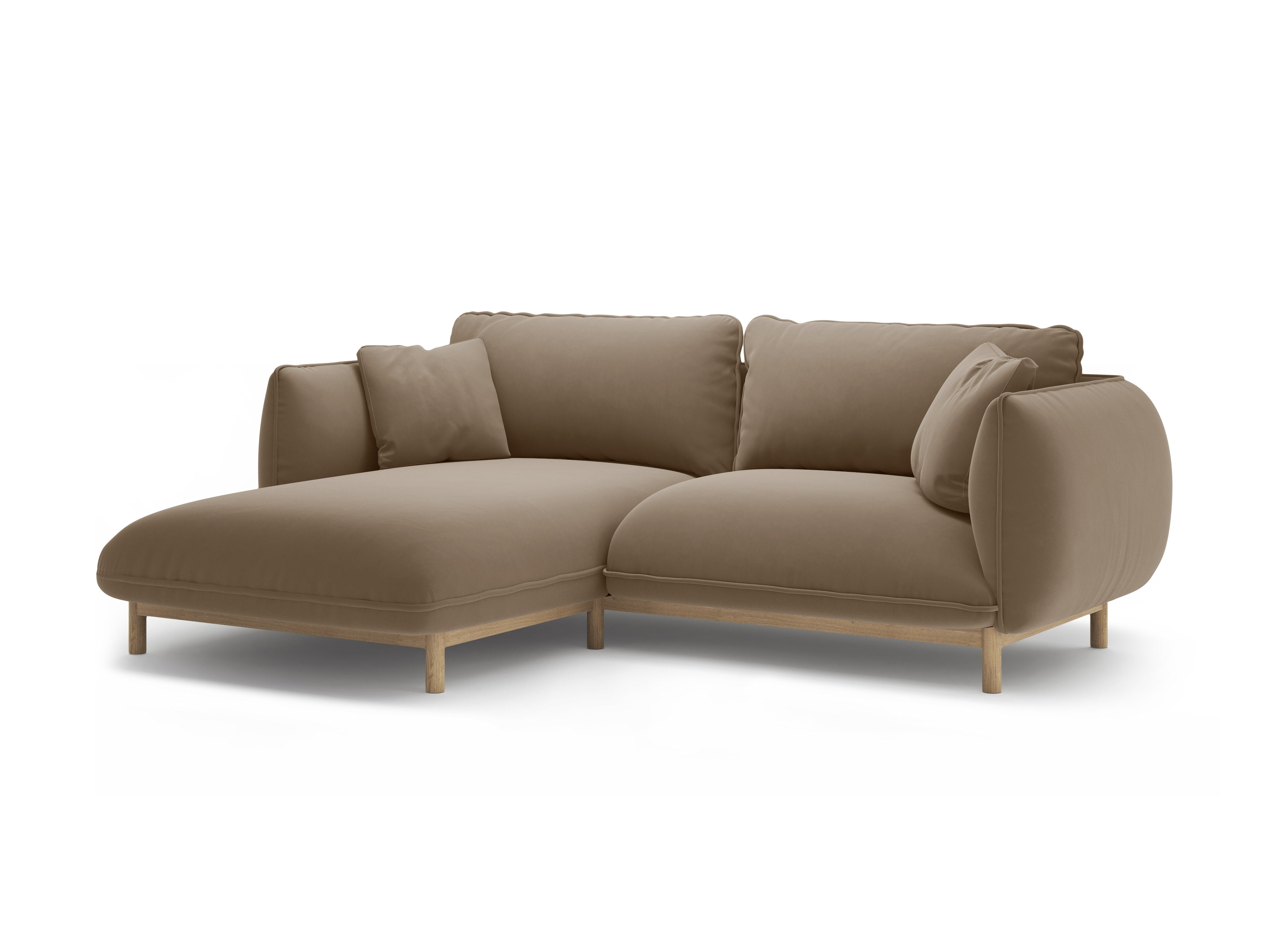 Ecksofa-Set Ada, 220x179cm, Material: Samt