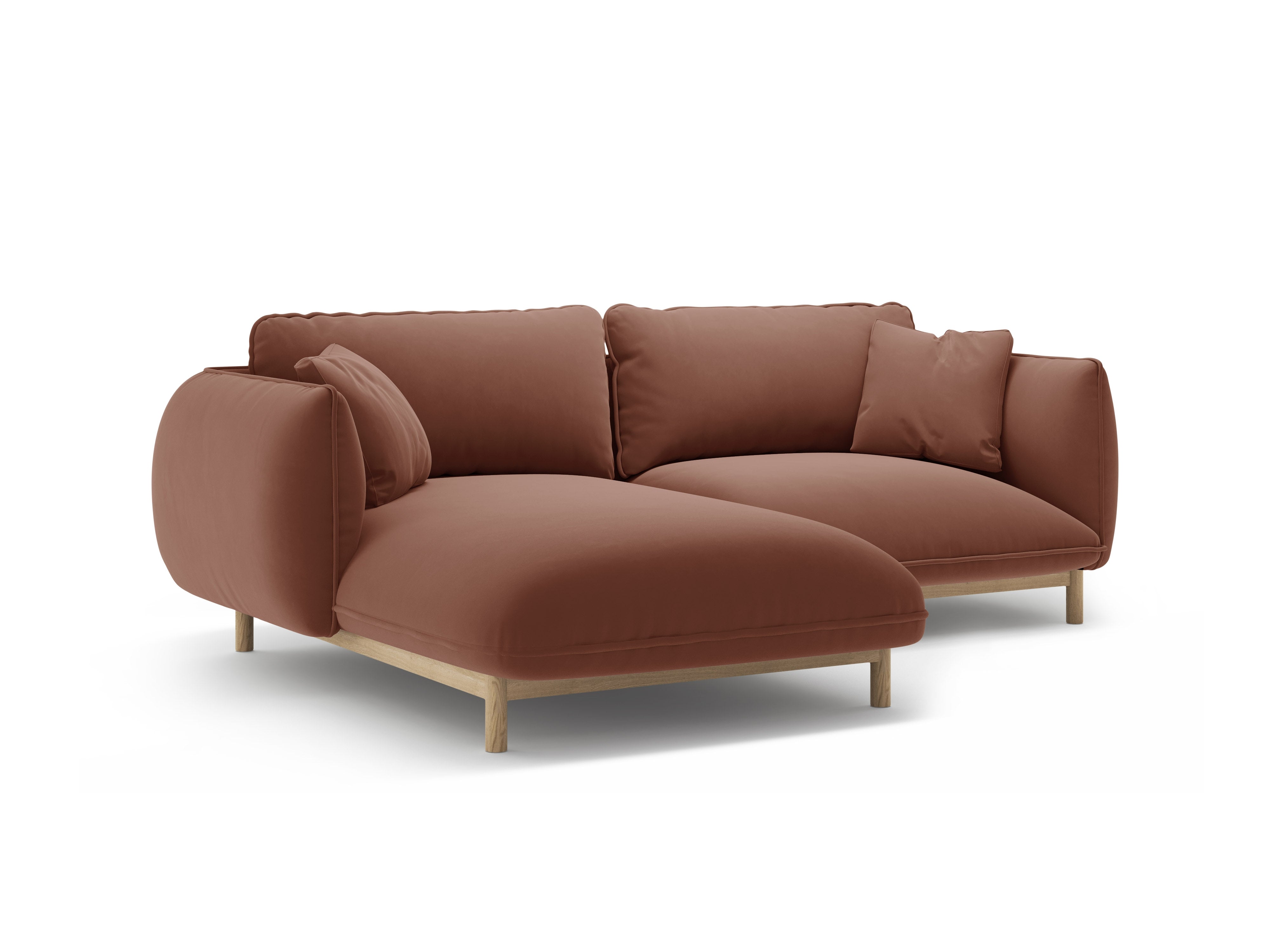 Ecksofa-Set Ada, 220x179cm, Material: Samt