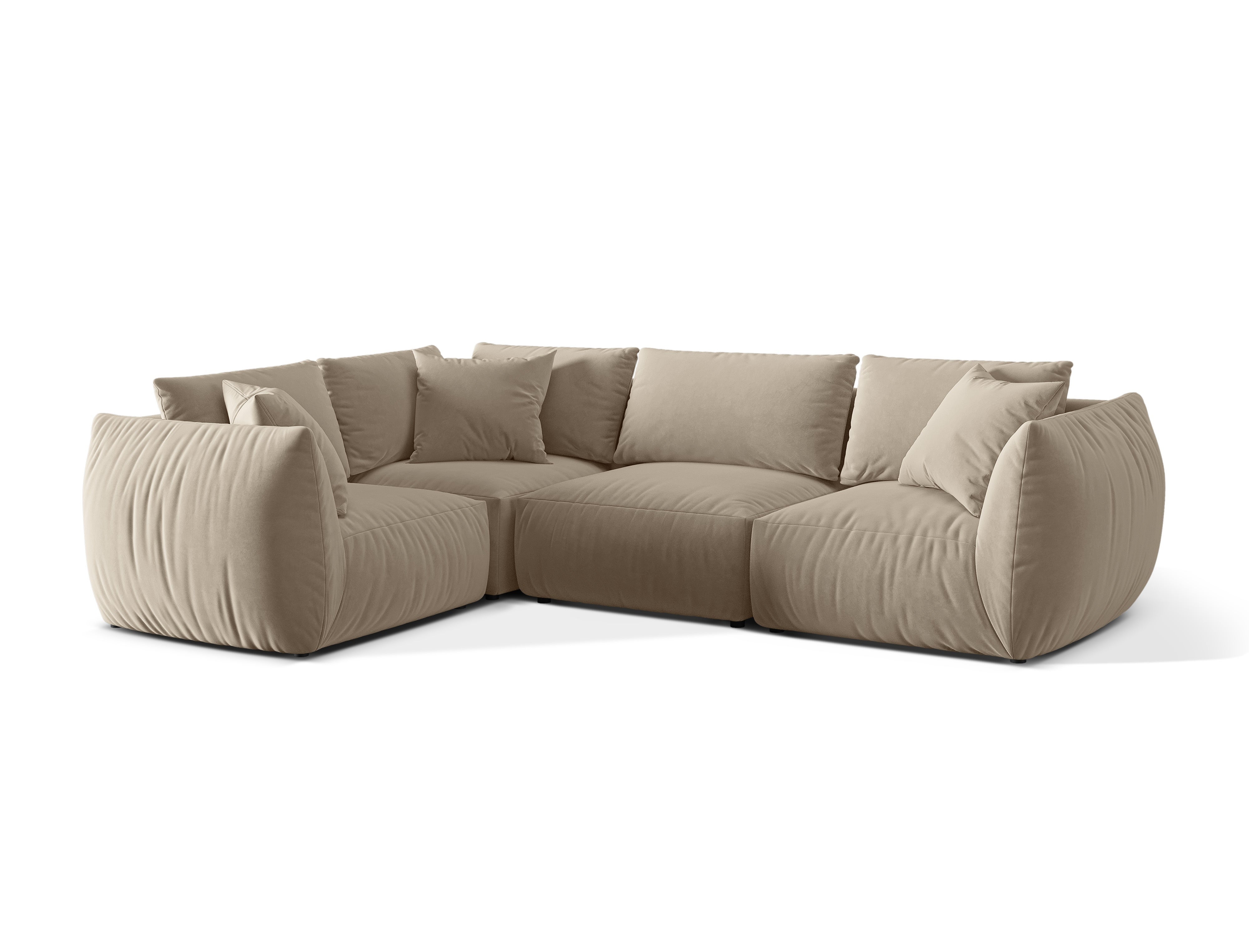 Ecksofa Chris 295x210cm, Material: Samt