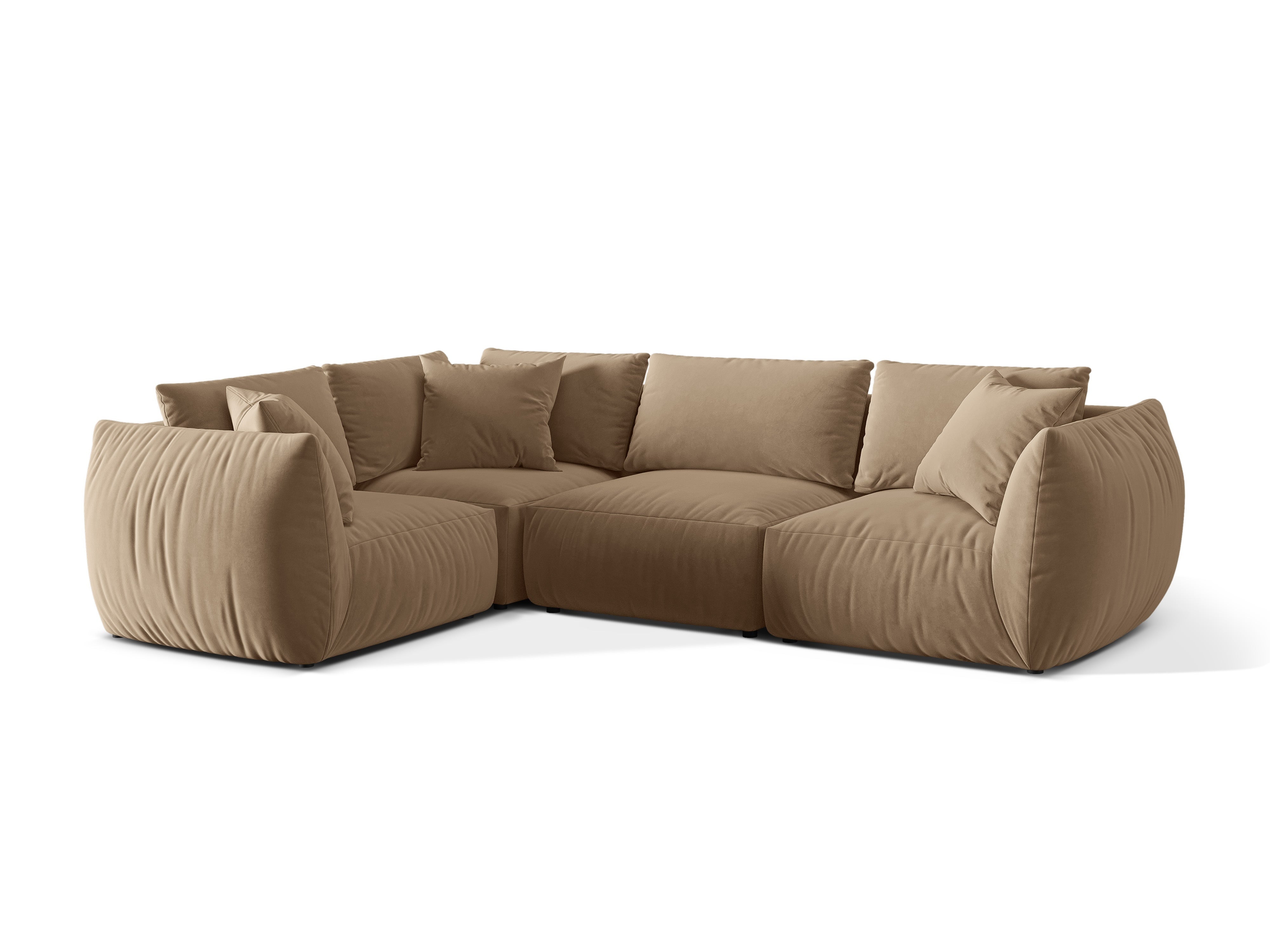 Ecksofa Chris 295x210cm, Material: Samt