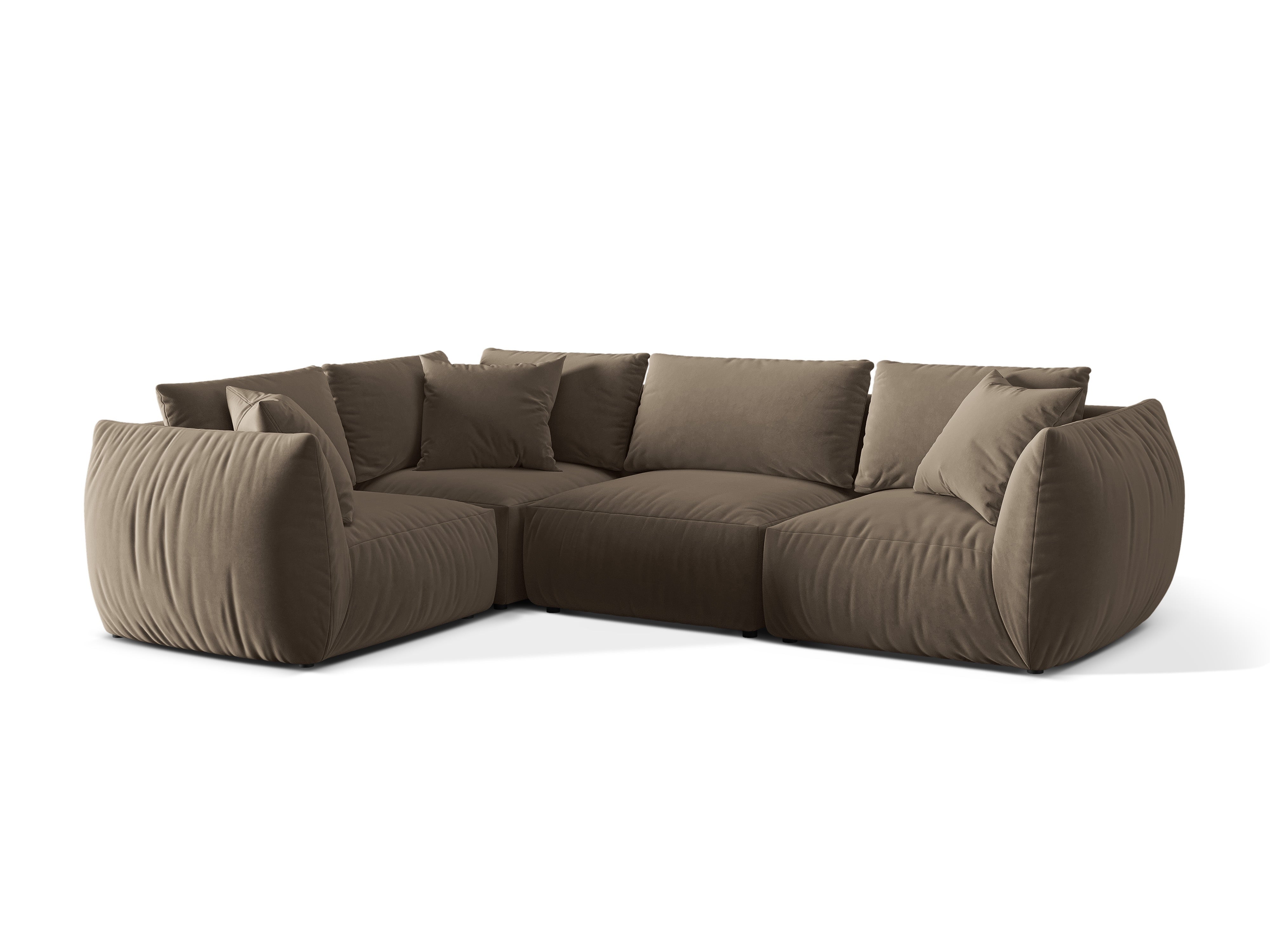 Ecksofa Chris 295x210cm, Material: Samt