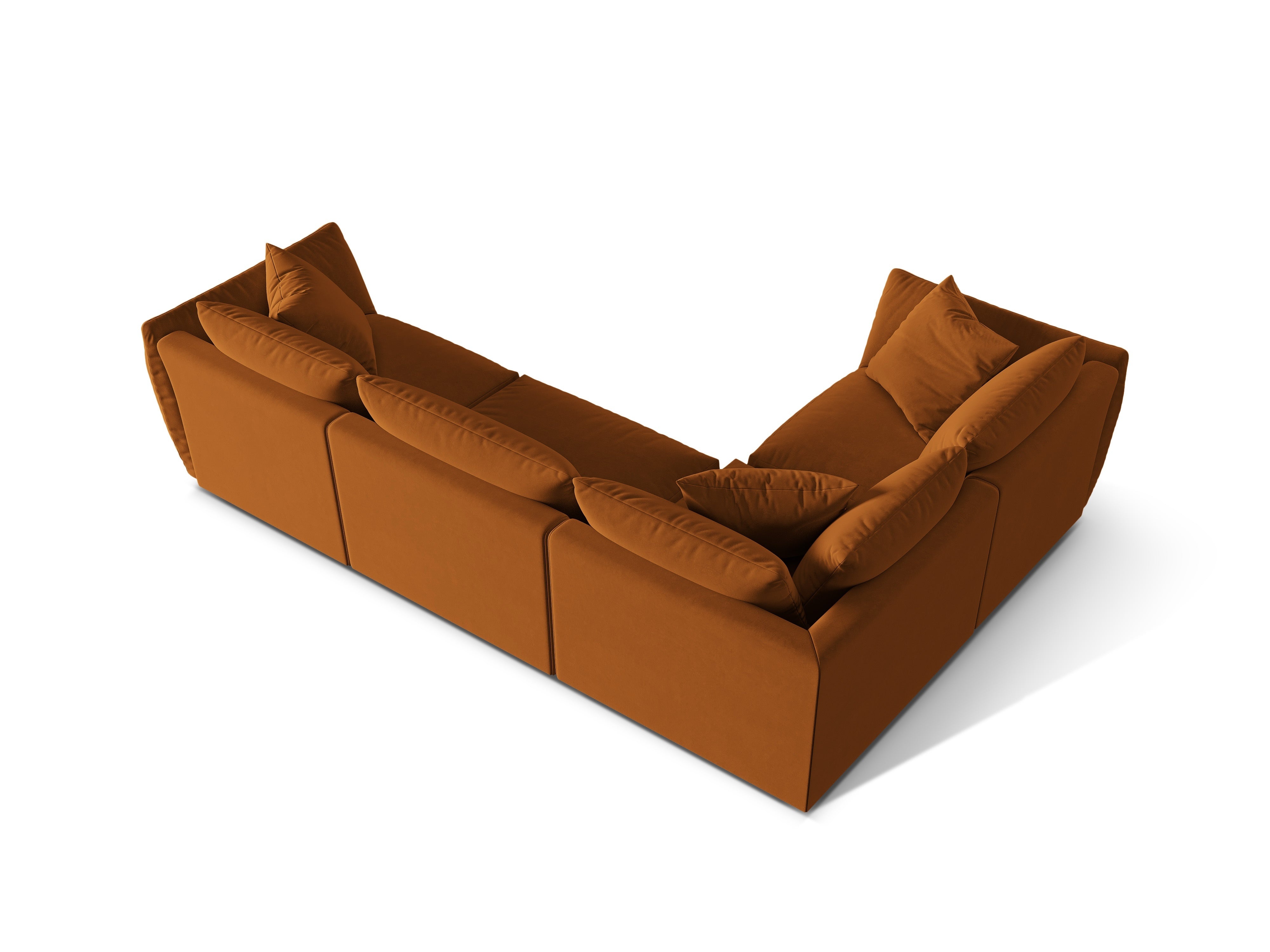 Ecksofa Chris 295x210cm, Material: Samt