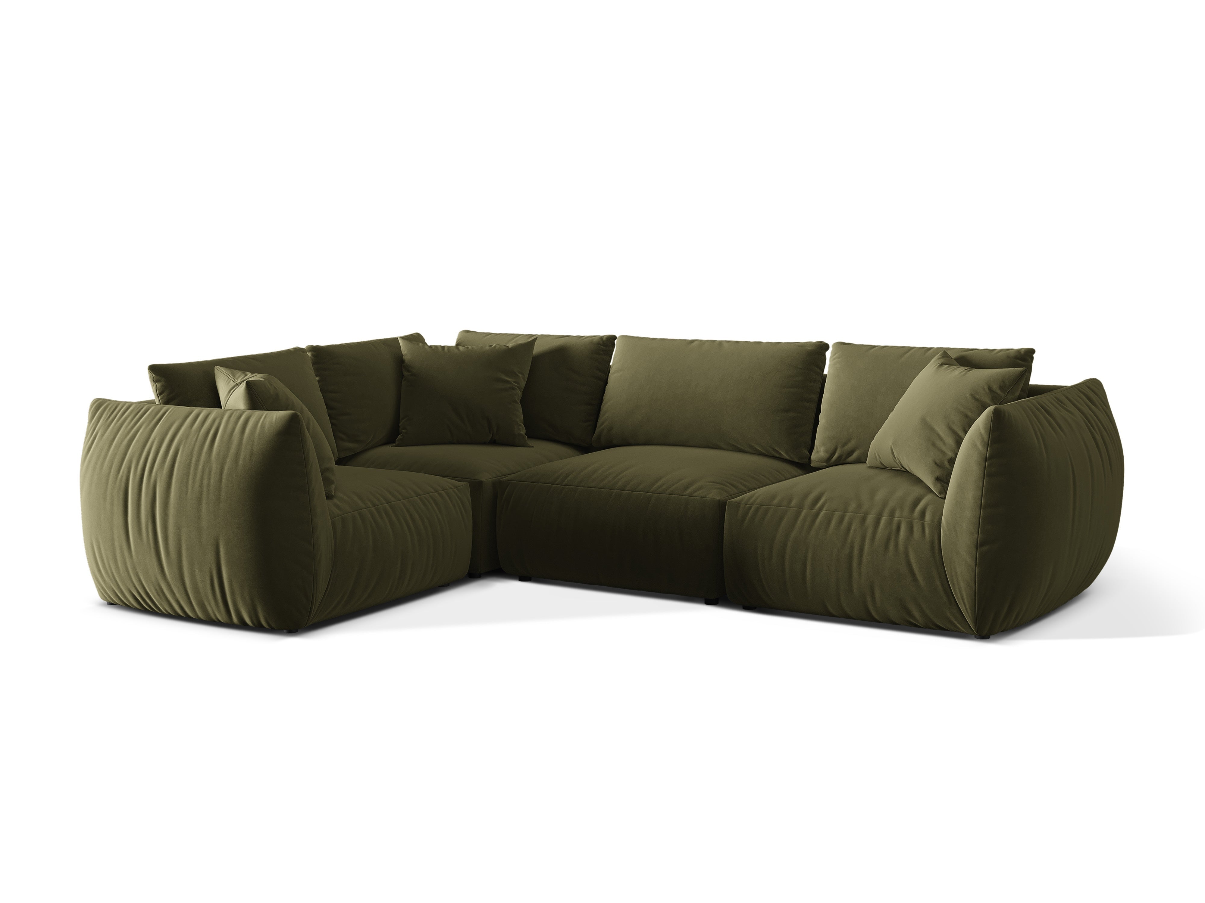 Ecksofa Chris 295x210cm, Material: Samt
