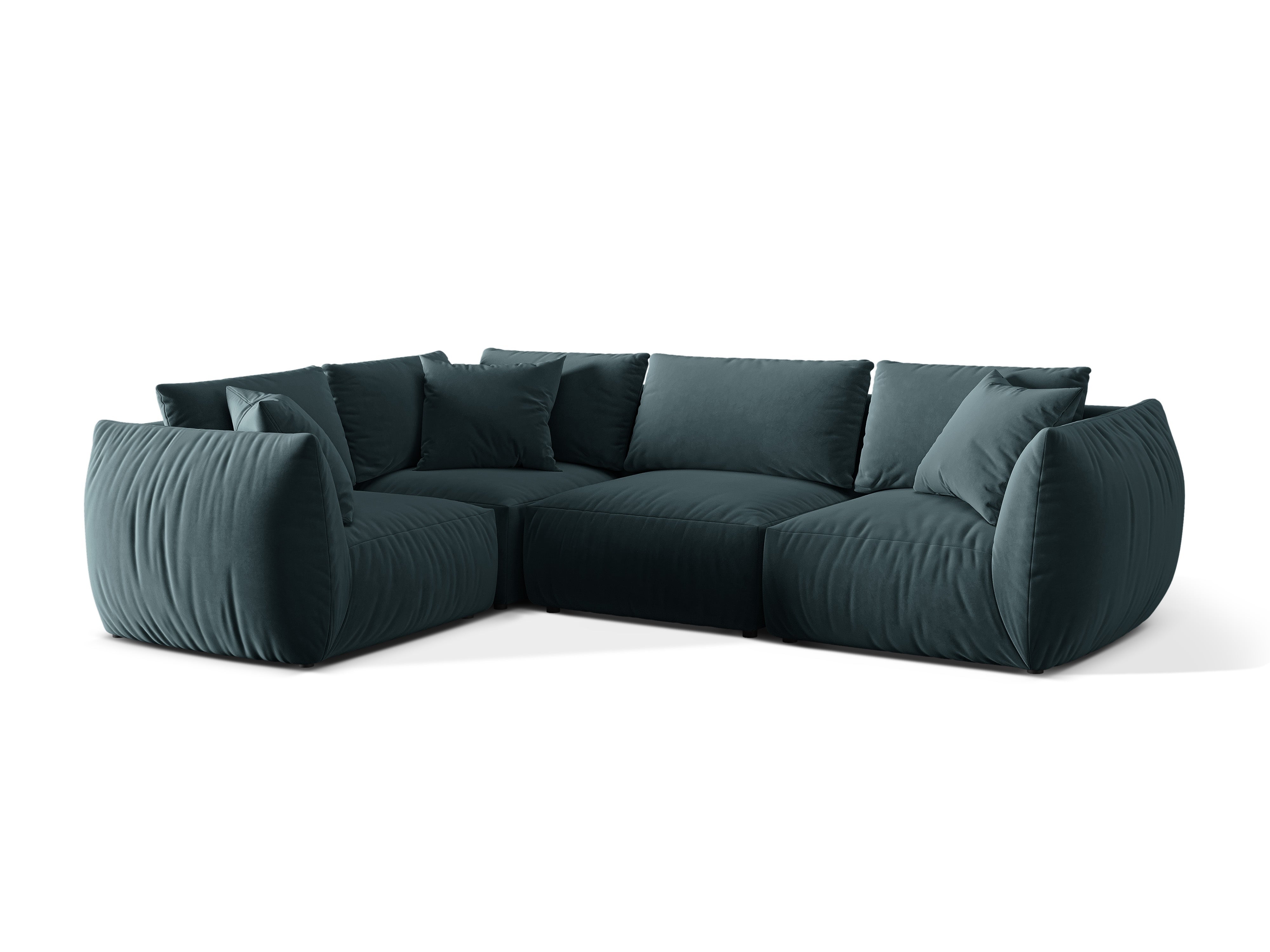 Ecksofa Chris 295x210cm, Material: Samt