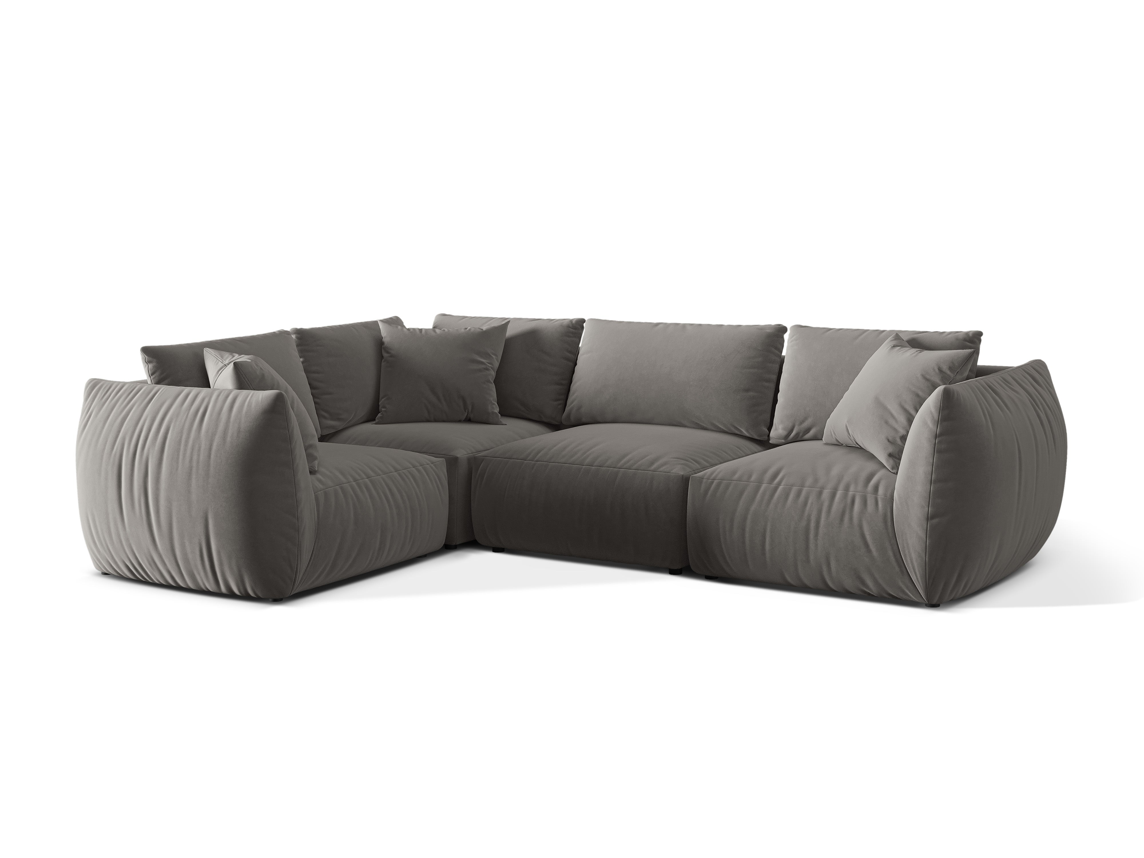 Ecksofa Chris 295x210cm, Material: Samt