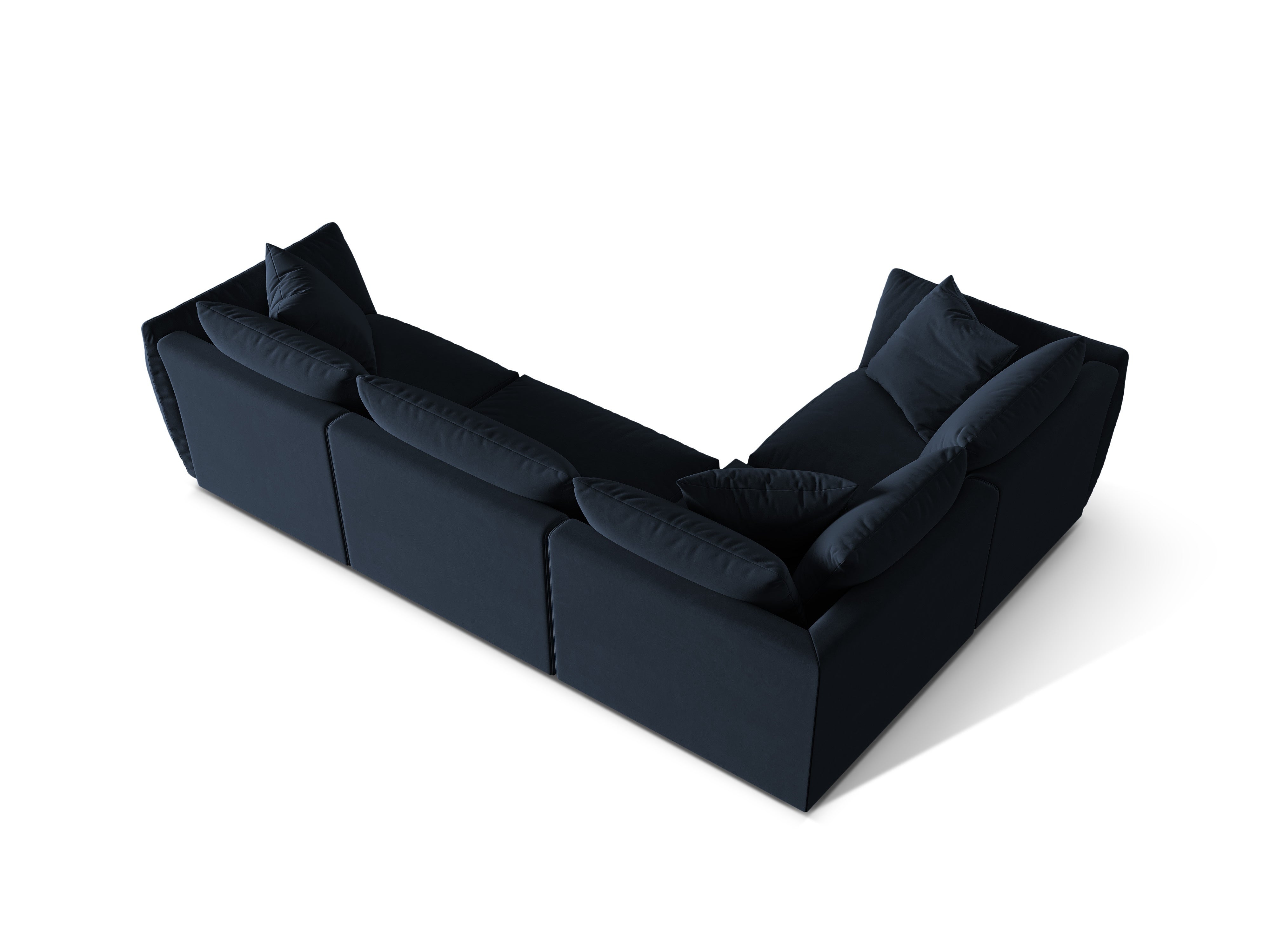 Ecksofa Chris 295x210cm, Material: Samt
