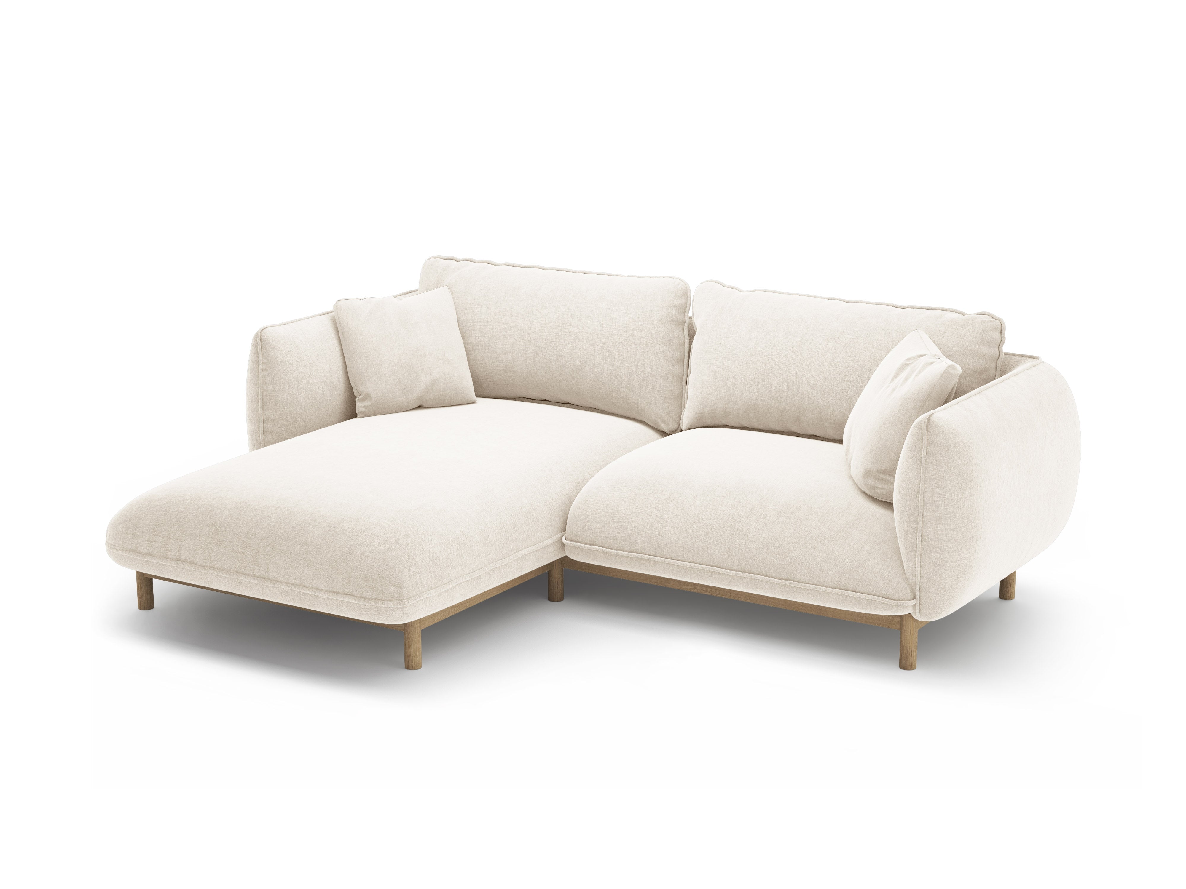 Eckgarnitur Ada, 220x179cm, Material: Strukturstoff