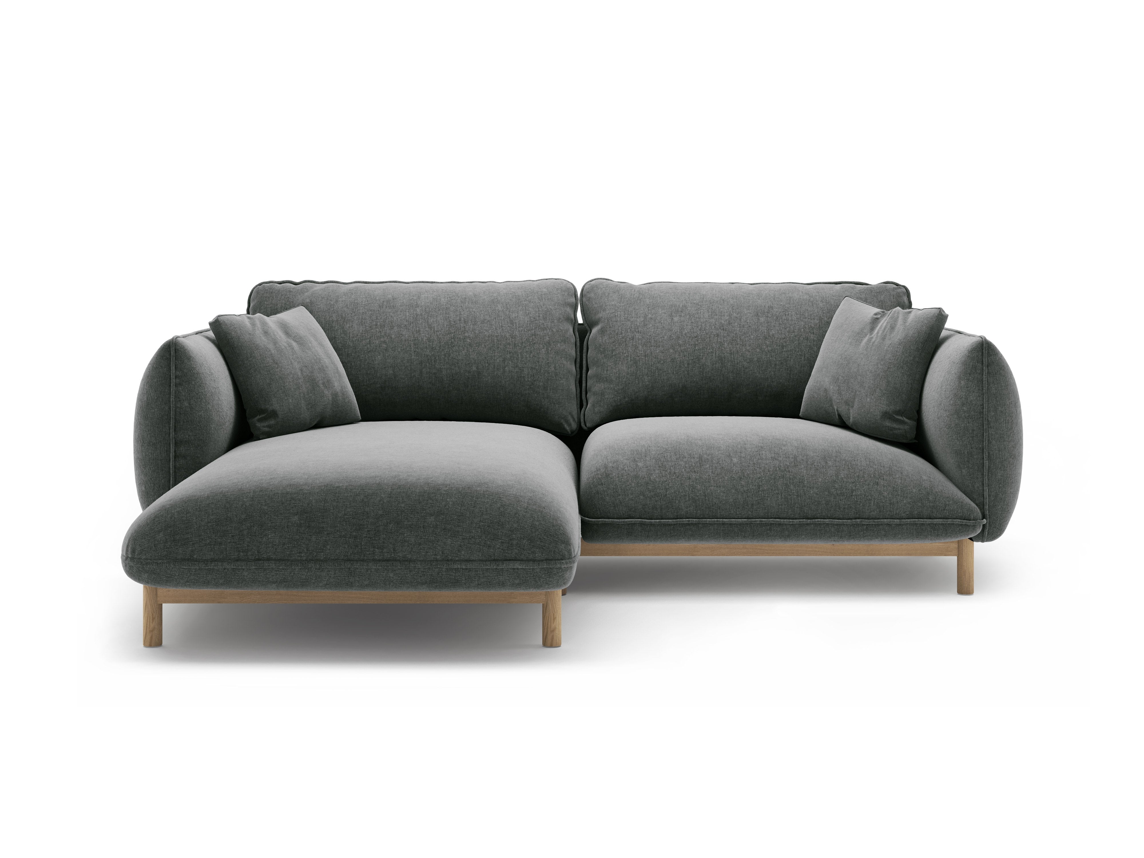 Eckgarnitur Ada, 220x179cm, Material: Strukturstoff