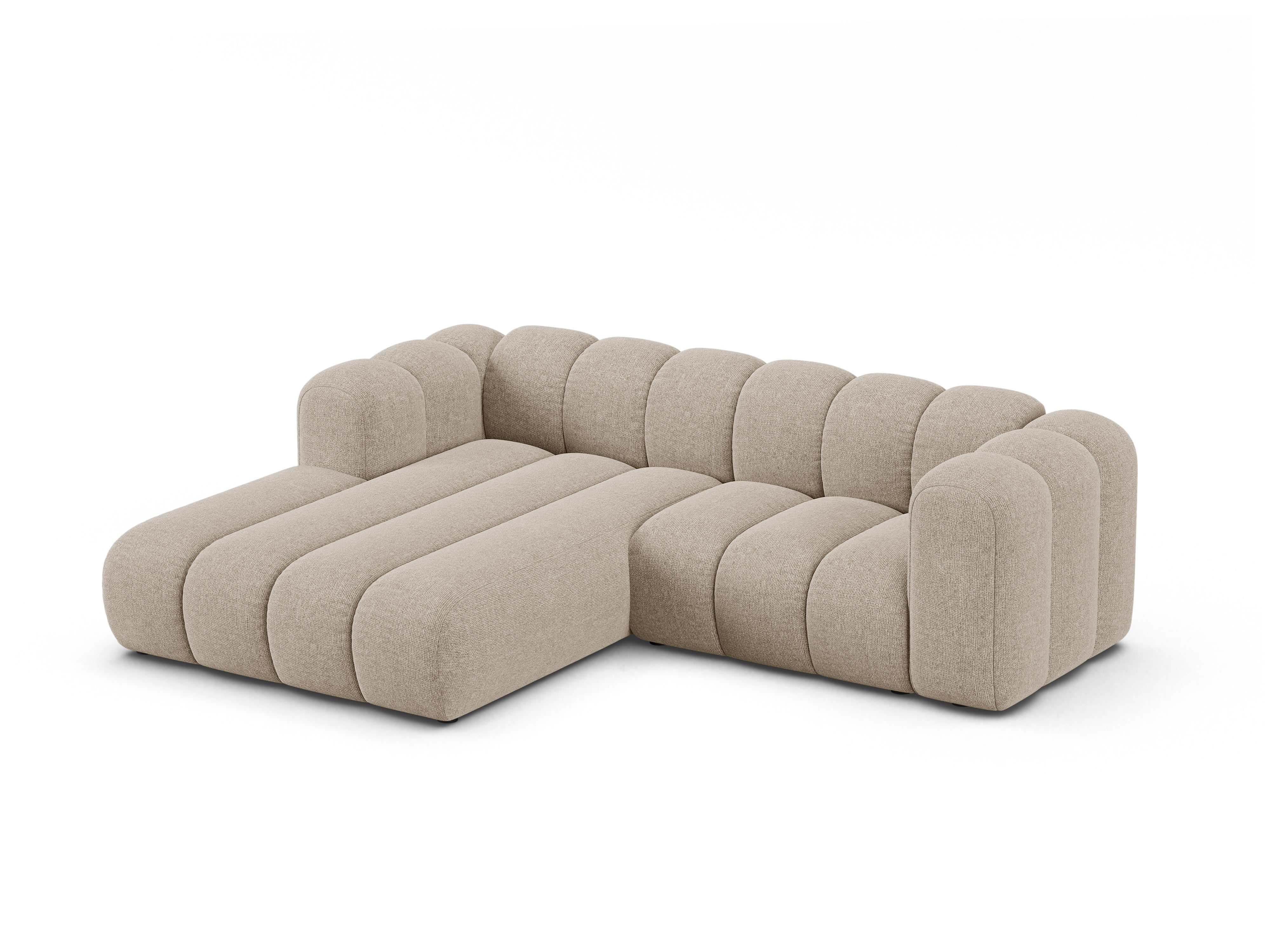 Ecksofa Lupine 230x177cm, Material: Chenille Eden
