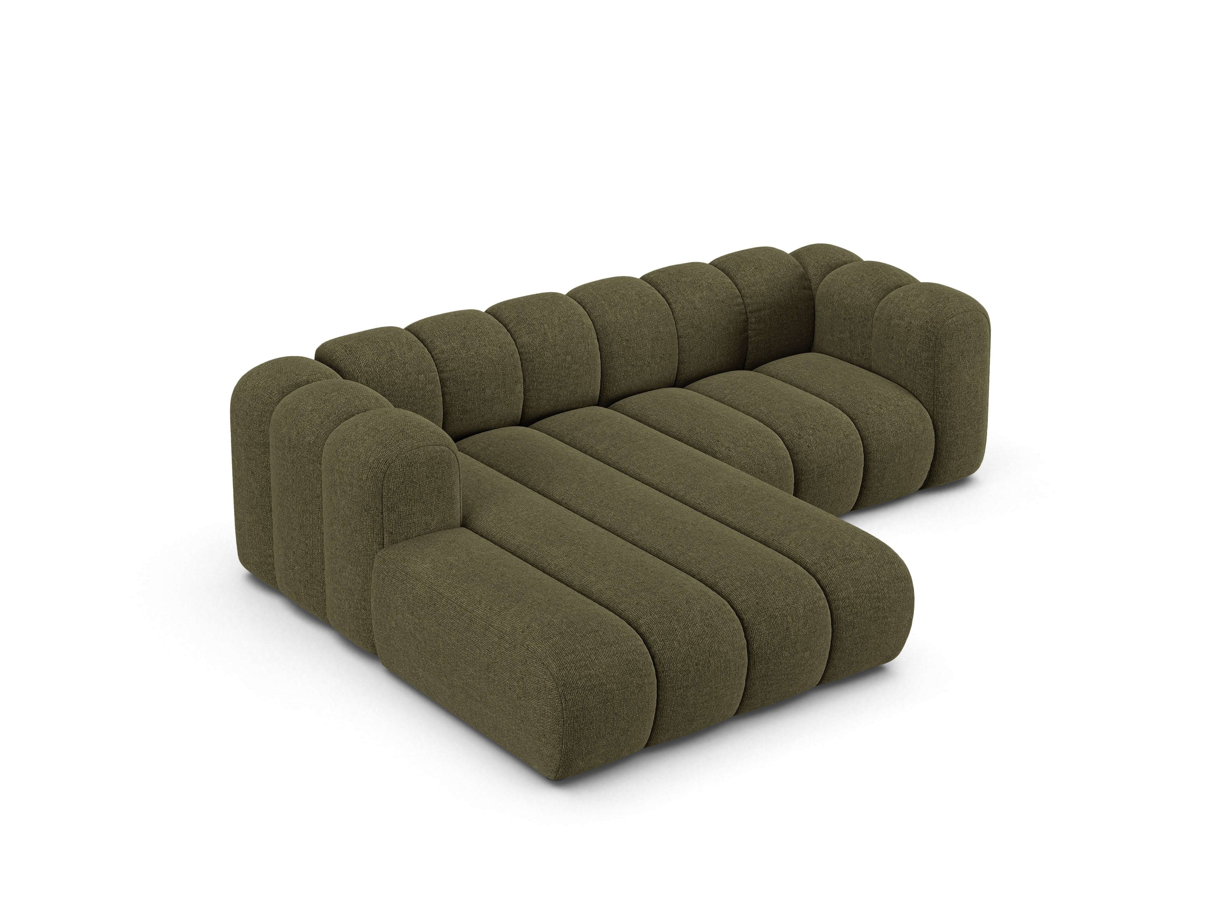 Ecksofa Lupine 230x177cm, Material: Chenille Eden