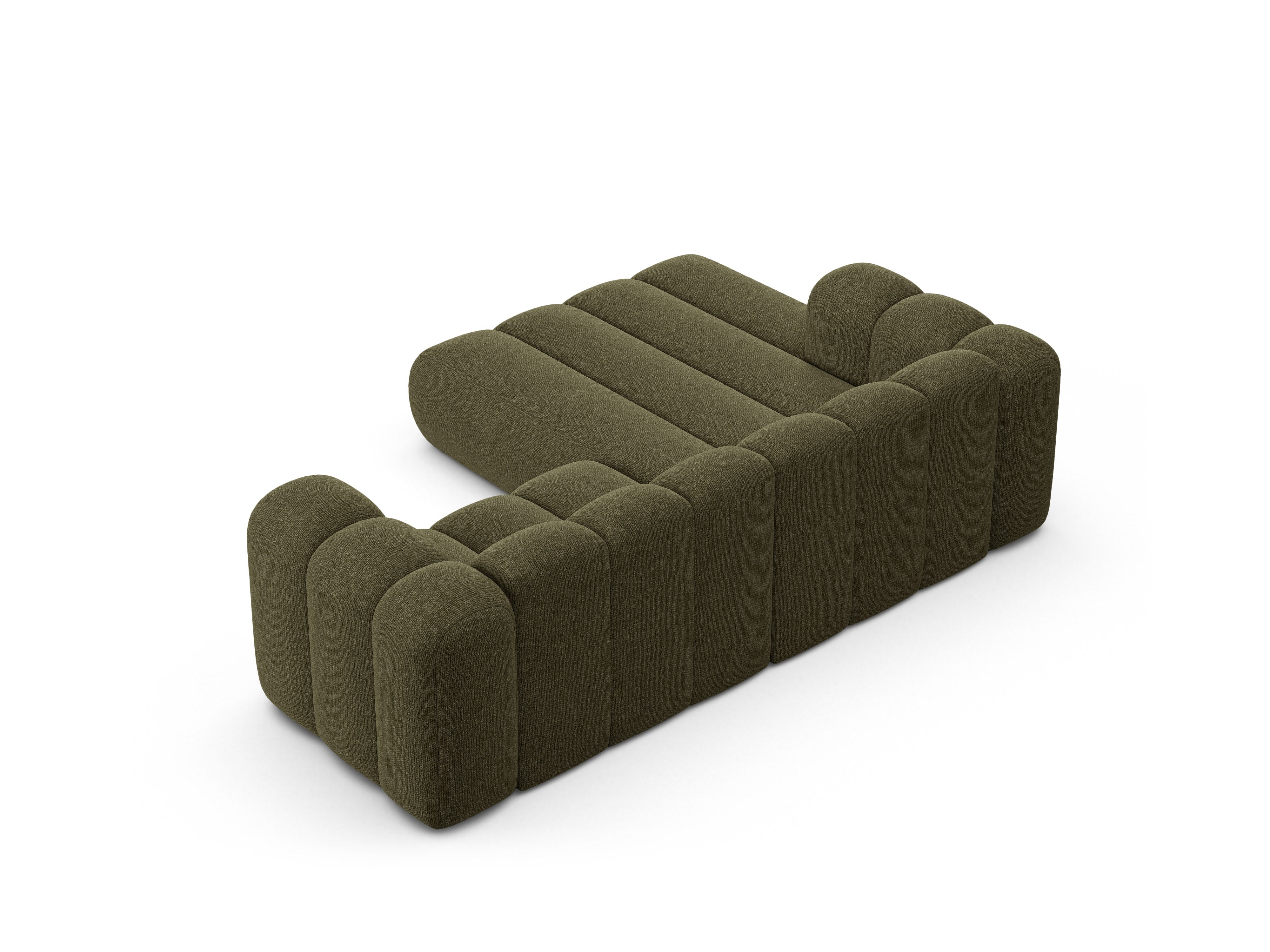 Ecksofa Lupine 230x177cm, Material: Chenille Eden