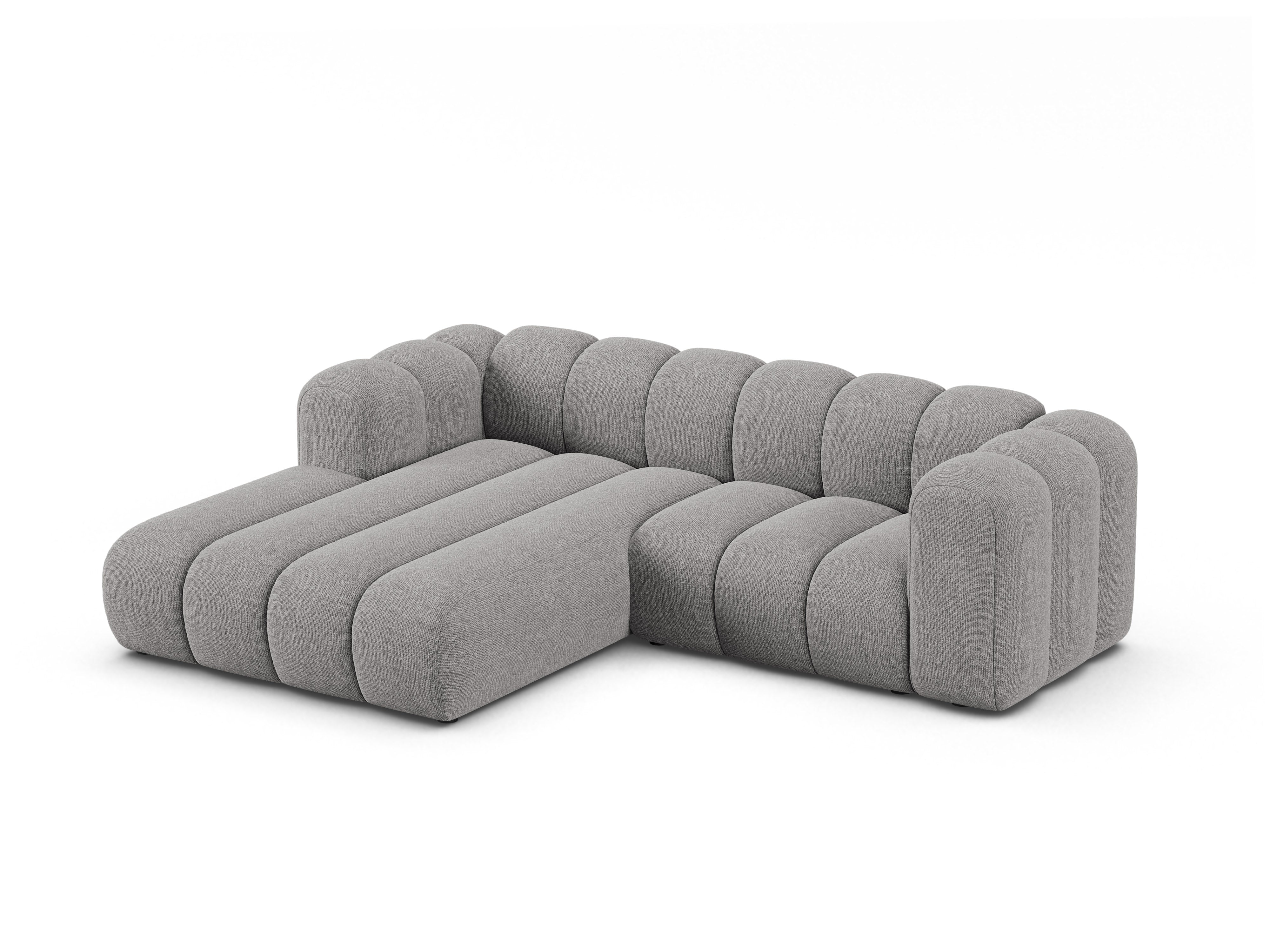 Ecksofa Lupine 230x177cm, Material: Chenille Eden