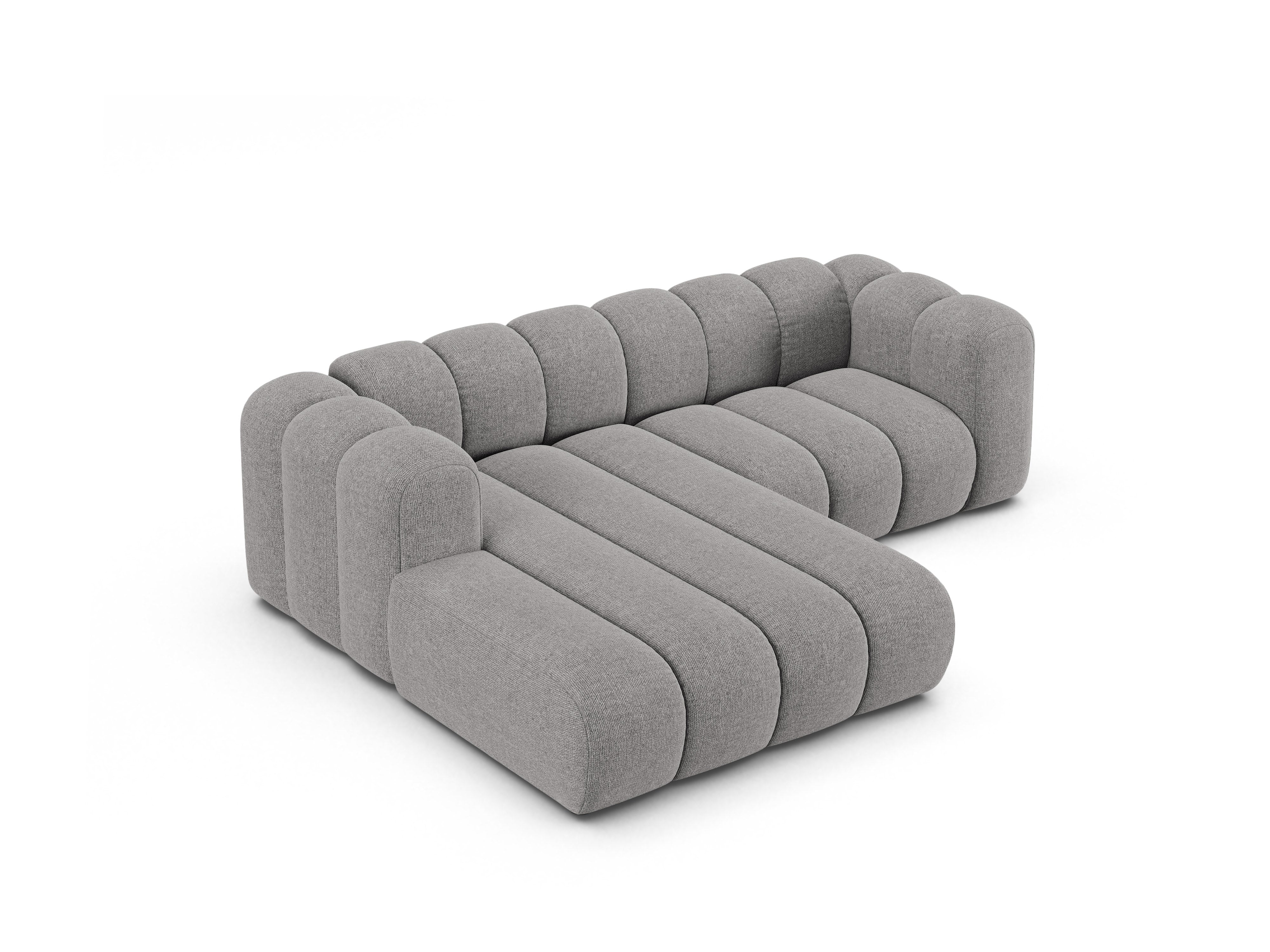 Ecksofa Lupine 230x177cm, Material: Chenille Eden