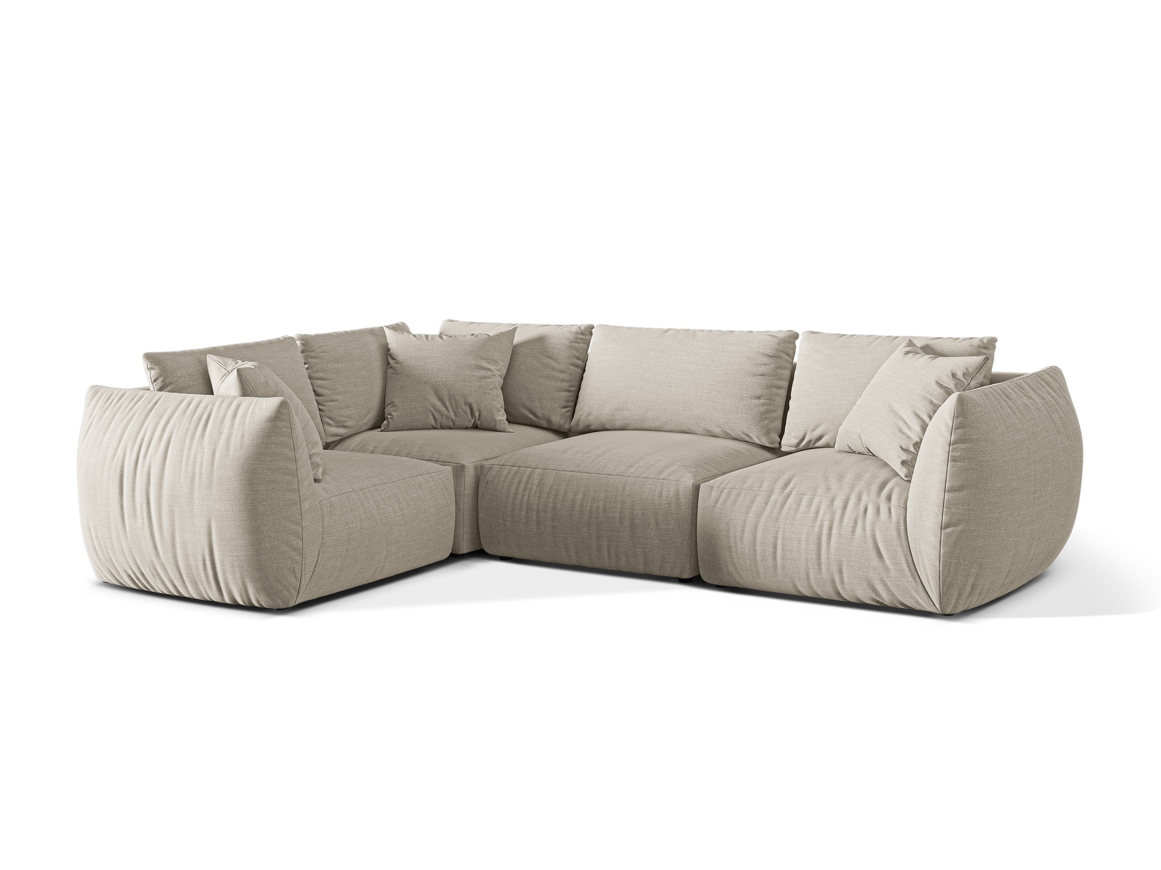 Ecksofa Chris 295x210cm, Material: Strukturstoff