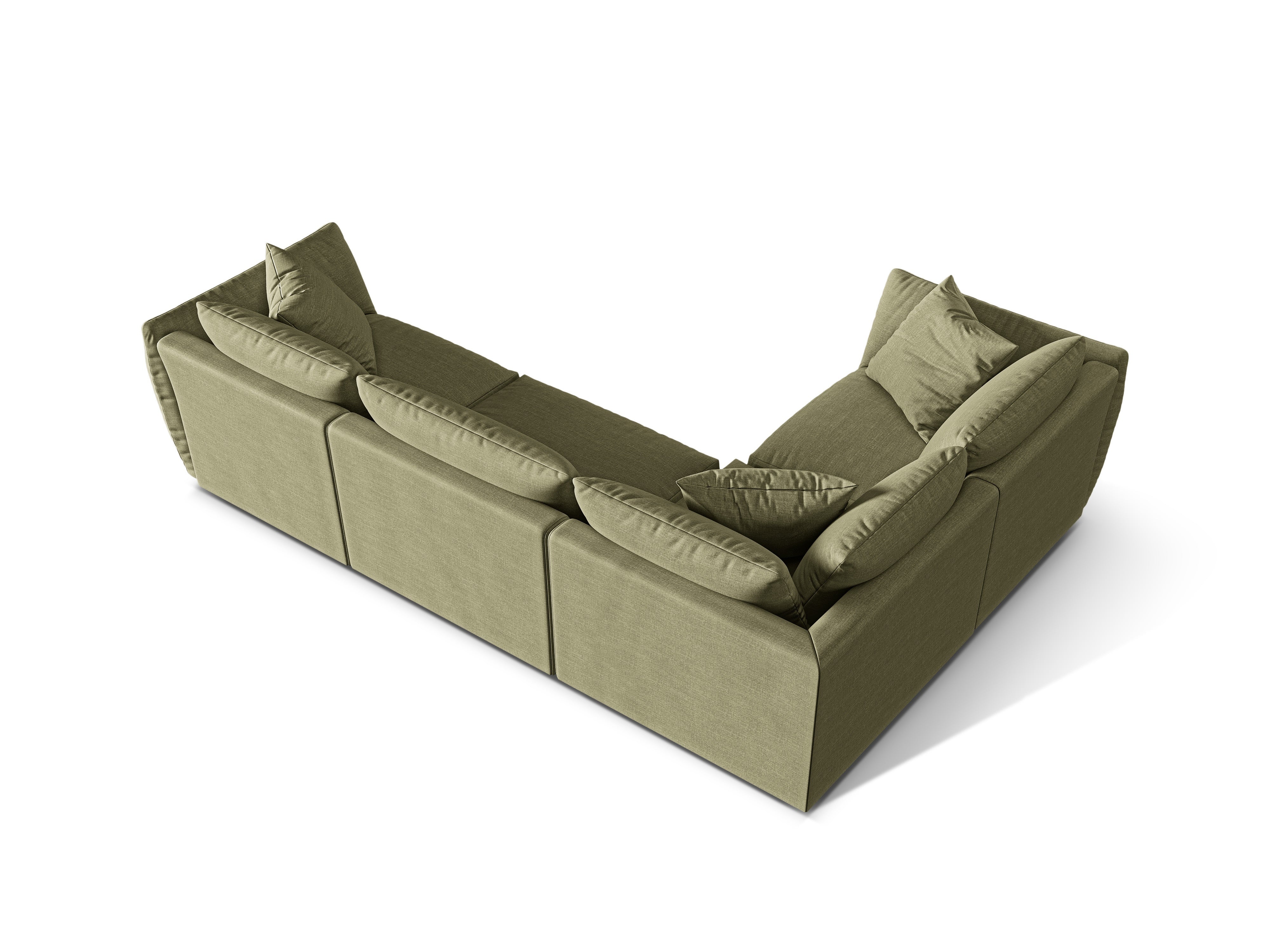 Ecksofa Chris 295x210cm, Material: Strukturstoff